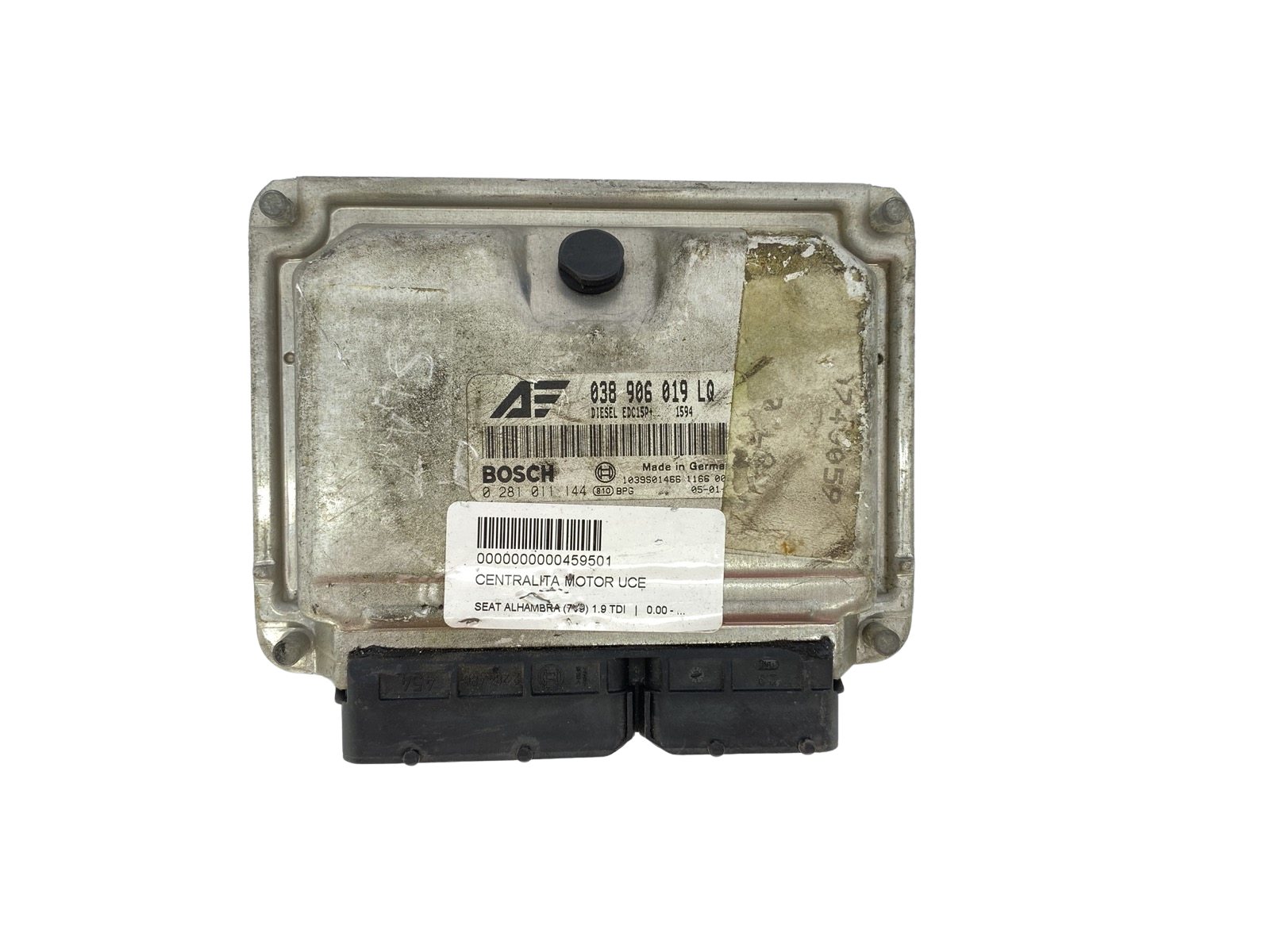 Vadības Bloks Seat VW 038906019LQ 0281011144 Bosch 60580 main product photo