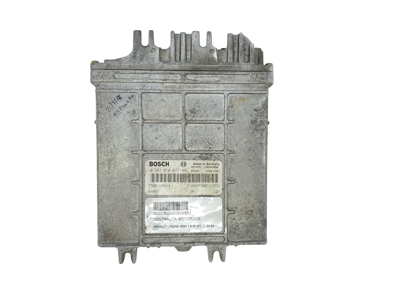 Vadības Bloks 0281010077 7700114644 7700111552 Renault Bosch 60257 main product photo