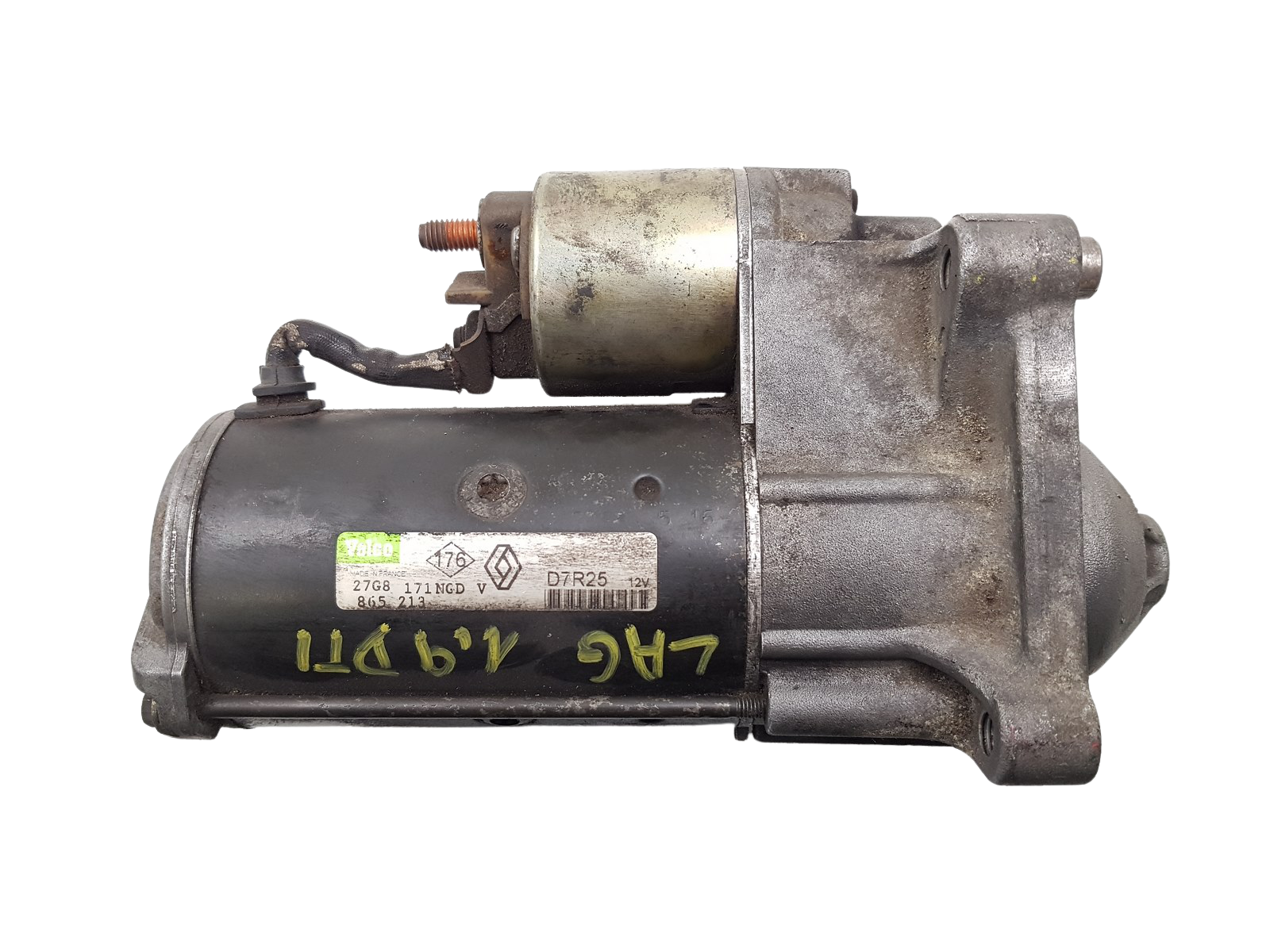 Dzinēja Starteris Renault 7700865213 D7R25 1.9 Valeo main product photo