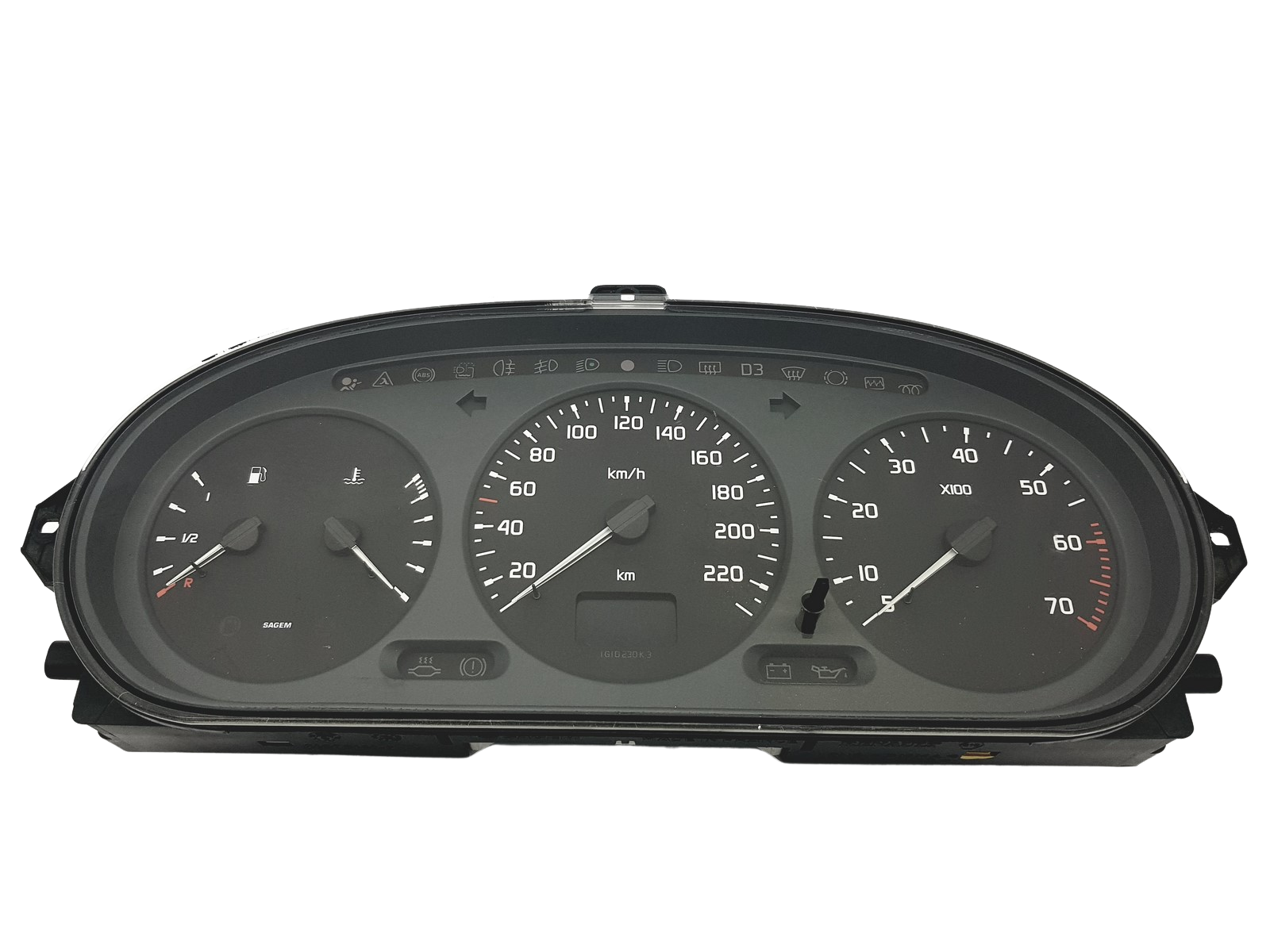 Tahometrs Megane Scenic 21578161-2 21612792-4 56819 main product photo