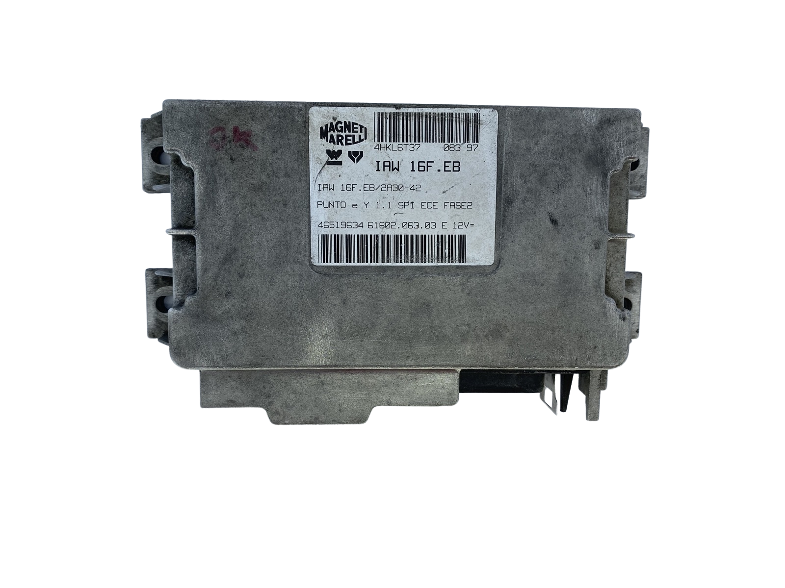 Vadības Bloks IAW16F.EB 46519634 61602.063.03 Fiat Magneti Marelli 49691 main product photo