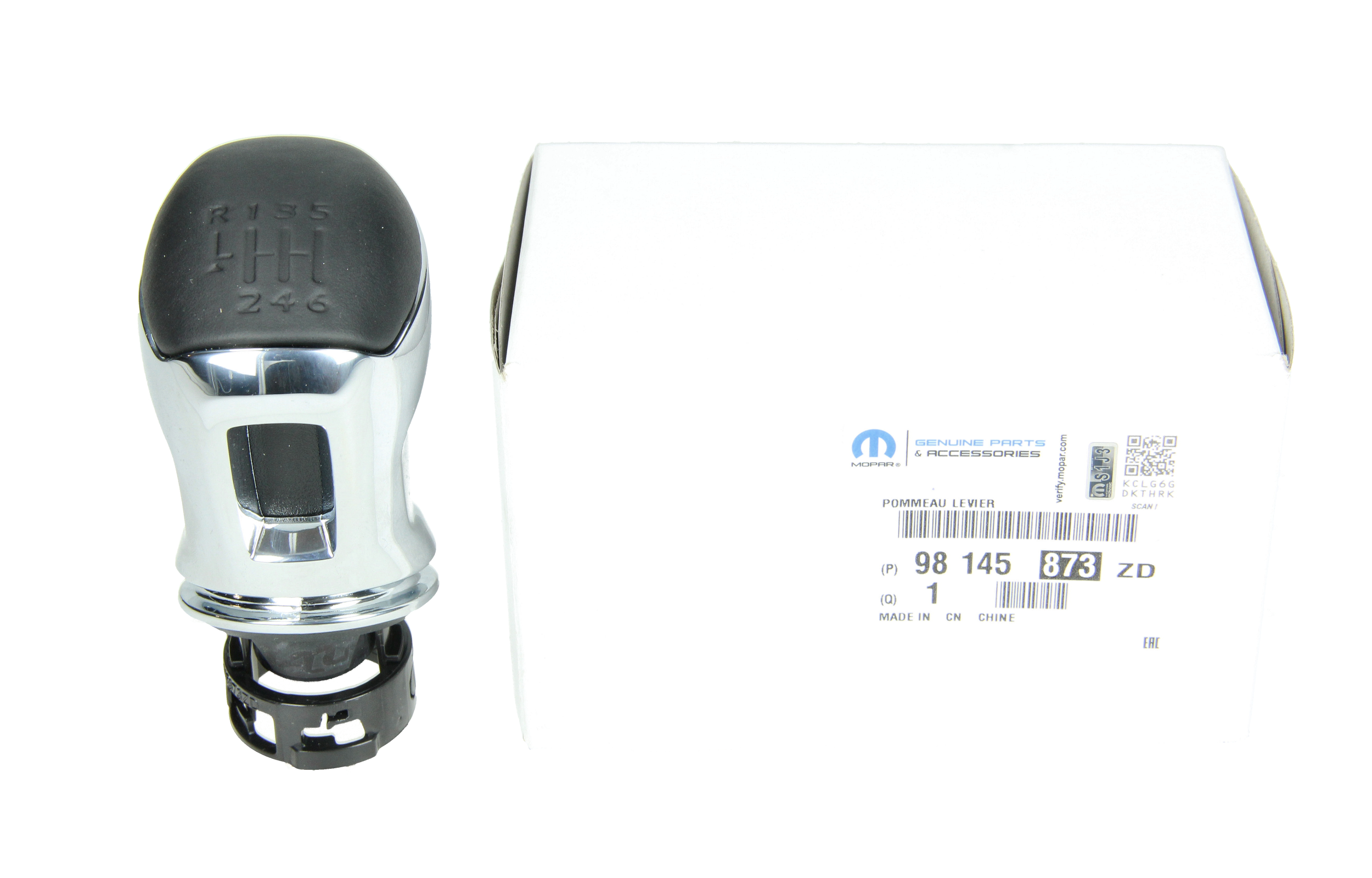 Pārnesumu Sviras Rokturis Oriģināls 98145873ZD Peugeot Citroen main product photo