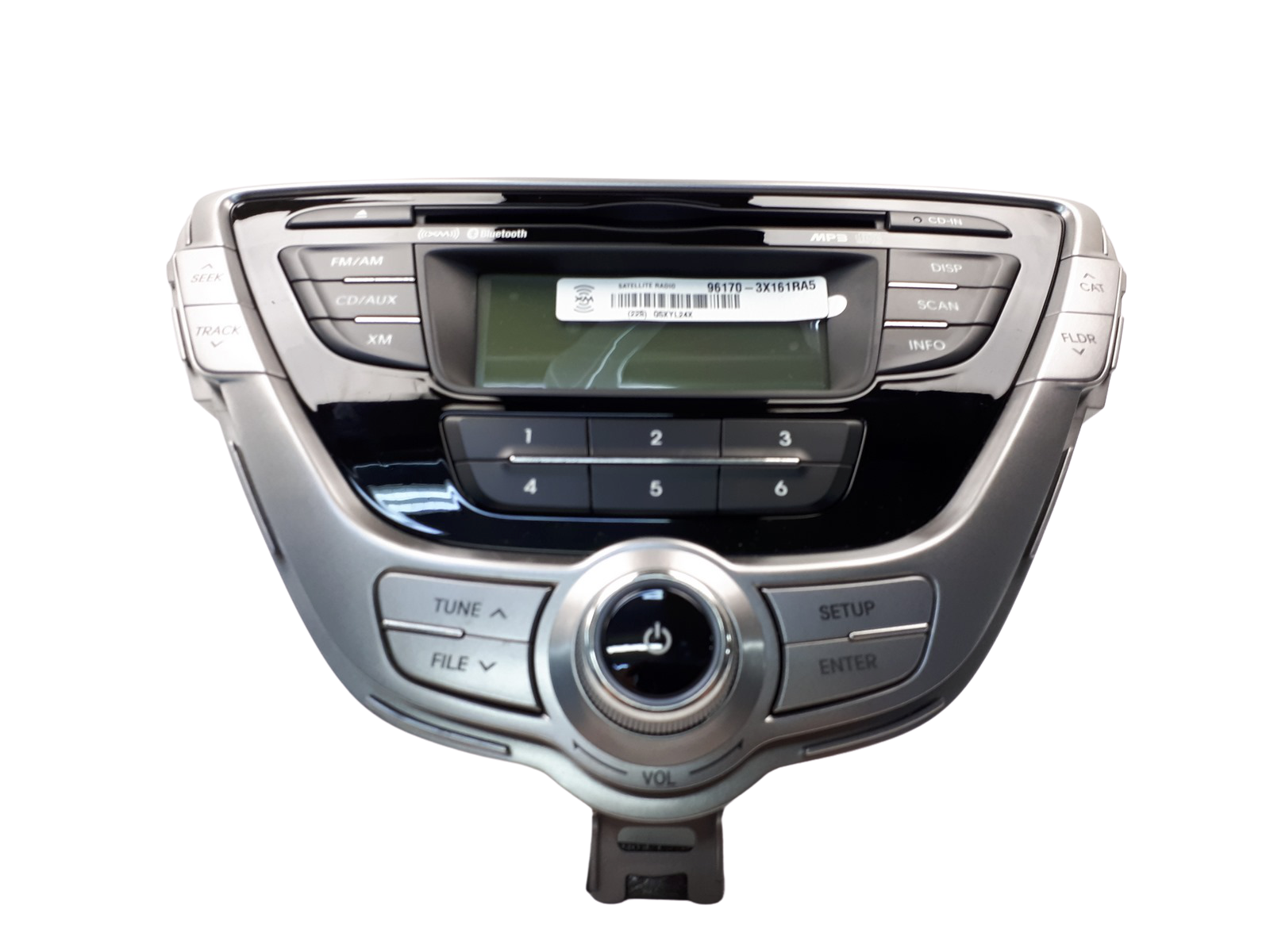Radio Cd Mp3 Atskaņotājs BT Hyundai Elantra XM 96170-3X161RA5 1192 main product photo