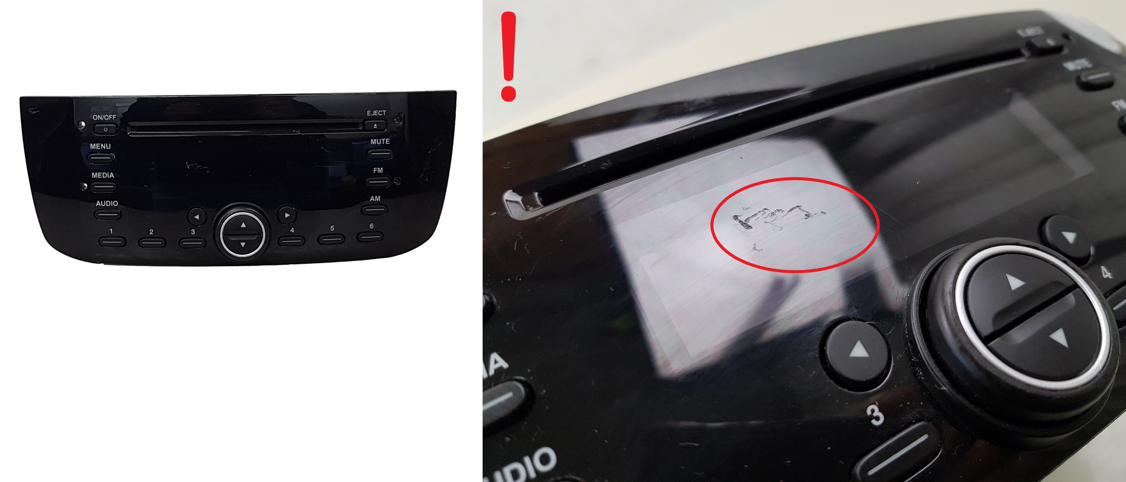 Radio CD atskaņotājs Fiat Punto Evo 7355261540 28280207 F199FL 1087 main product photo