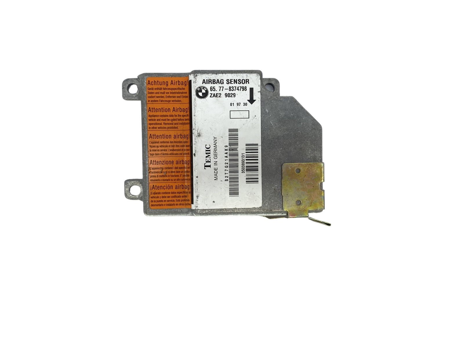 Vadības bloka modulis 65.77-8374798 ZAE2 9029 BMW Temic 58586 main product photo