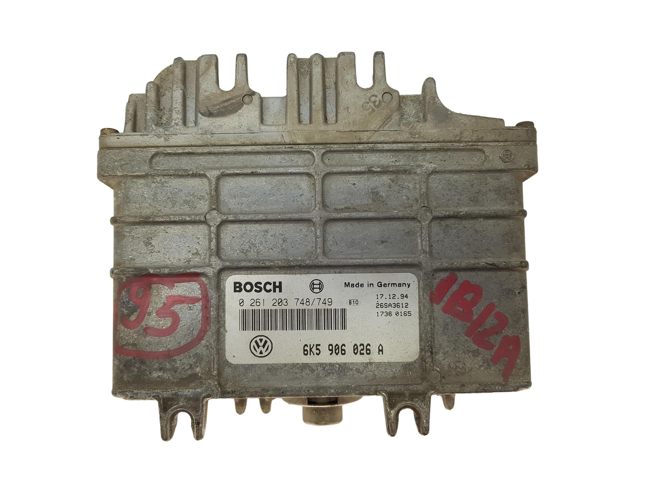 Vadības Bloks 6K5906026A 0261203748/749 Seat VW Bosch 13672 main product photo