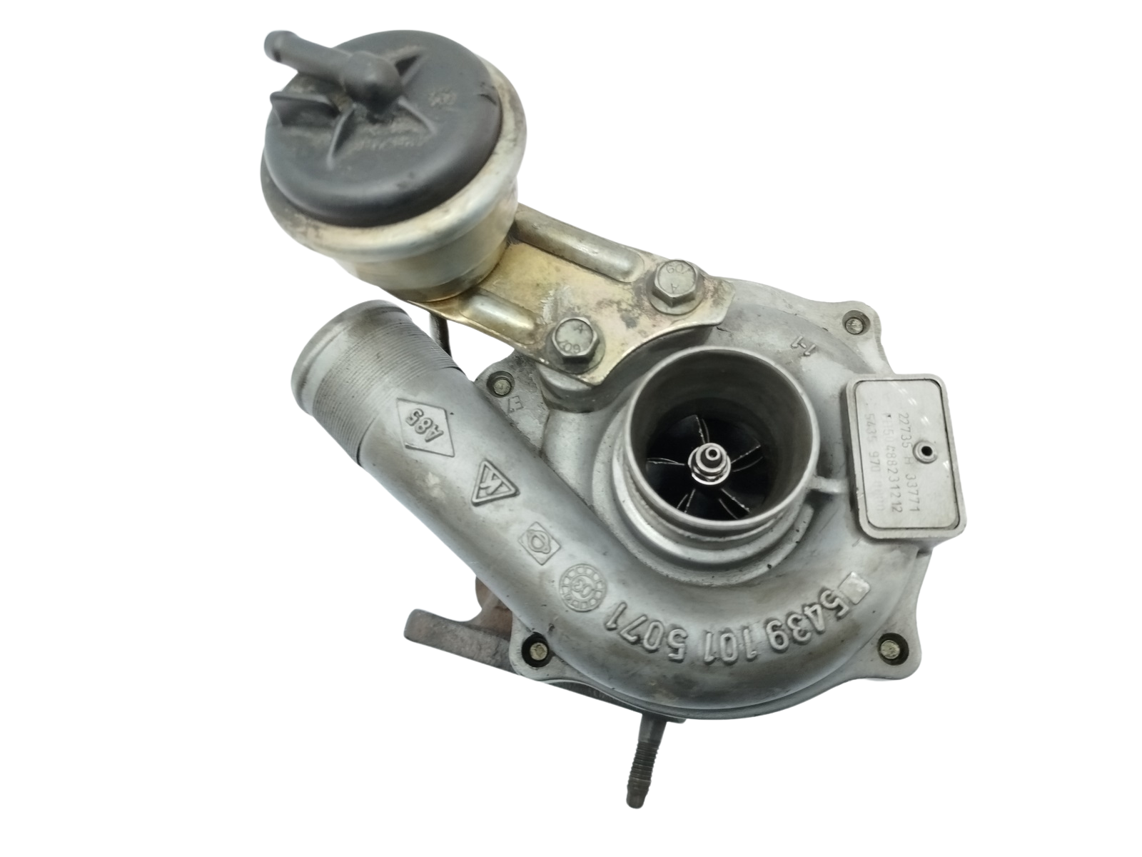 Turbokompresors 7701473122 22735H33771 7701473122 1.5dCi Renault 54391015071 main product photo