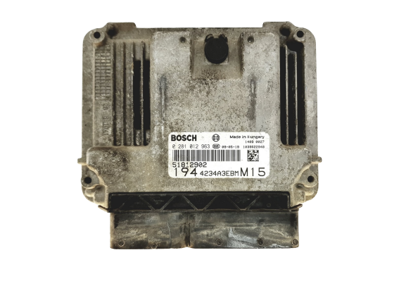 Dzinēja Vadības Bloks ECU 51812902 0281012963 Fiat Bosch main product photo