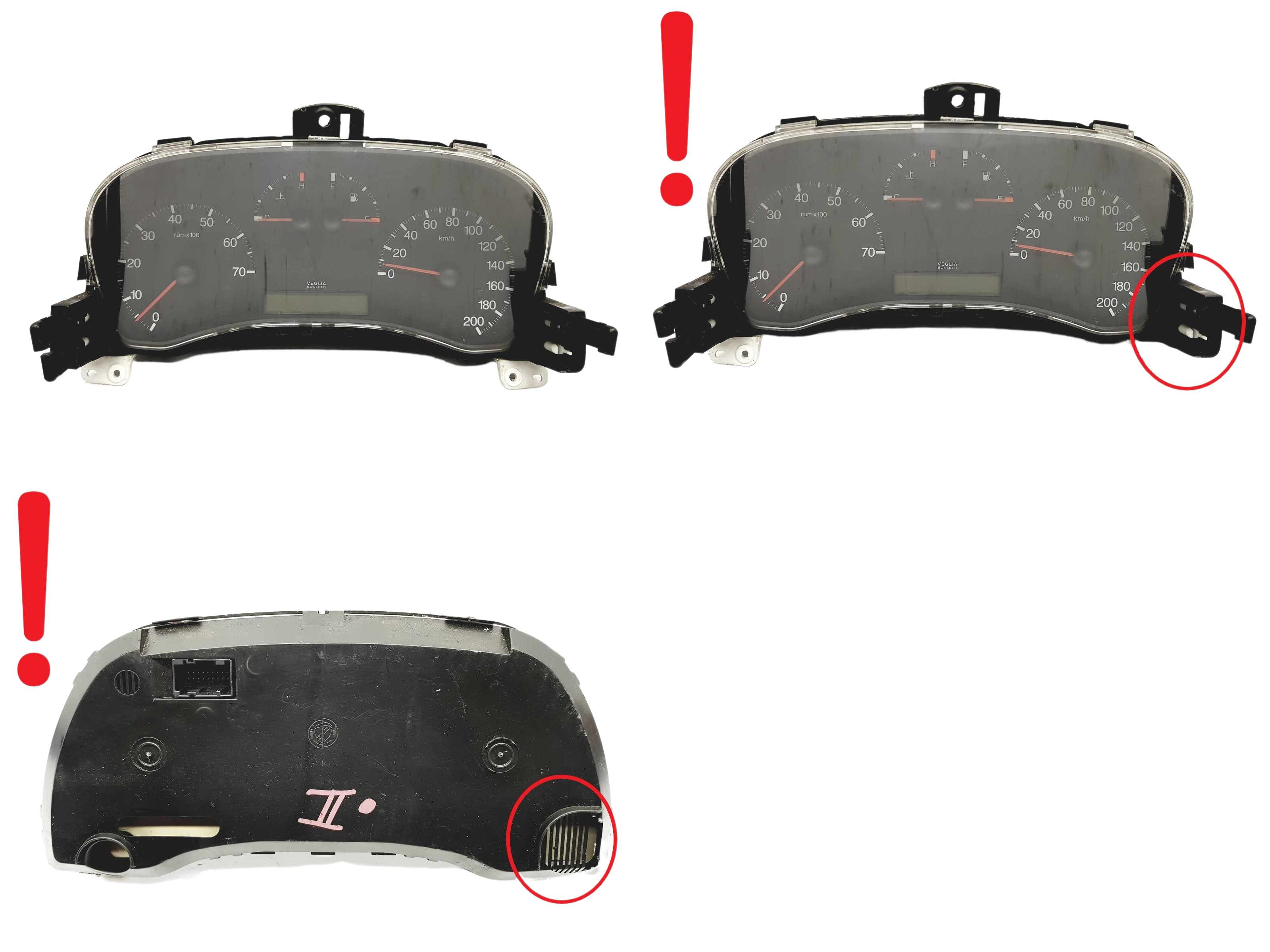 Tahometrs Fiat Punto 46812961 503000341000 58997 main product photo