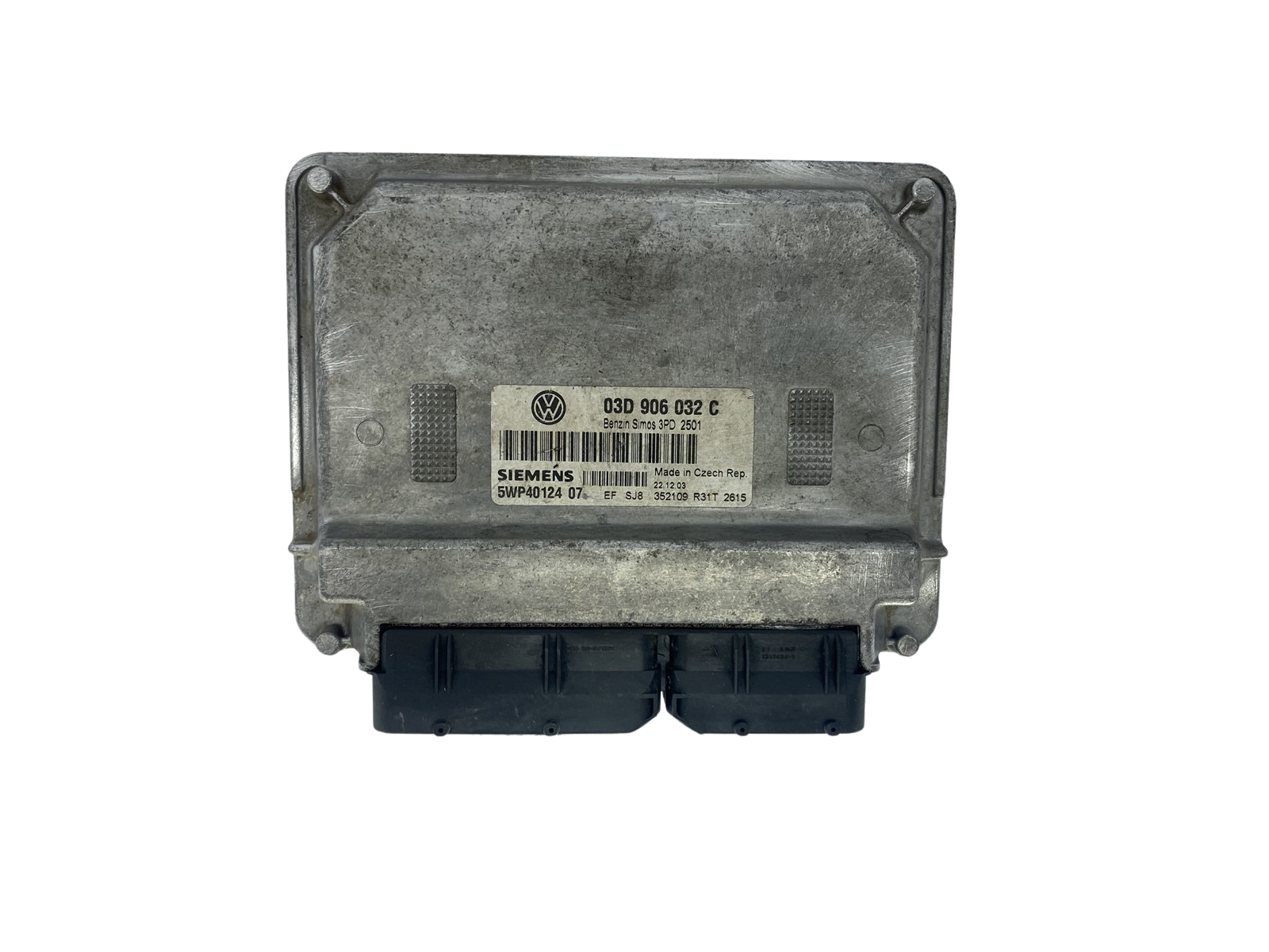 Vadības Bloks VW 03D906032C 5WP40124 07 Siemens 50803 main product photo