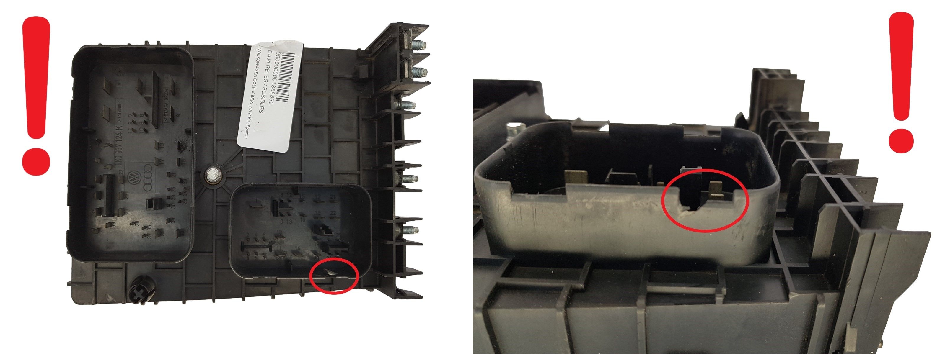 Modulis 1K0937124K 0-1394932 VW Audi Skoda Seat 1540 main product photo