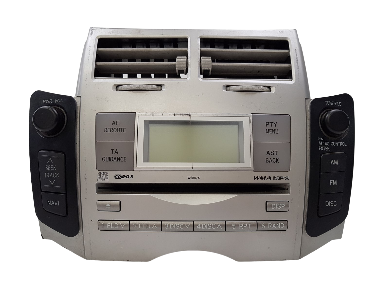 Radio CD atskaņotājs Toyota Yaris 86120-0D210 CQ-TS0570LC W58824 1149 main product photo