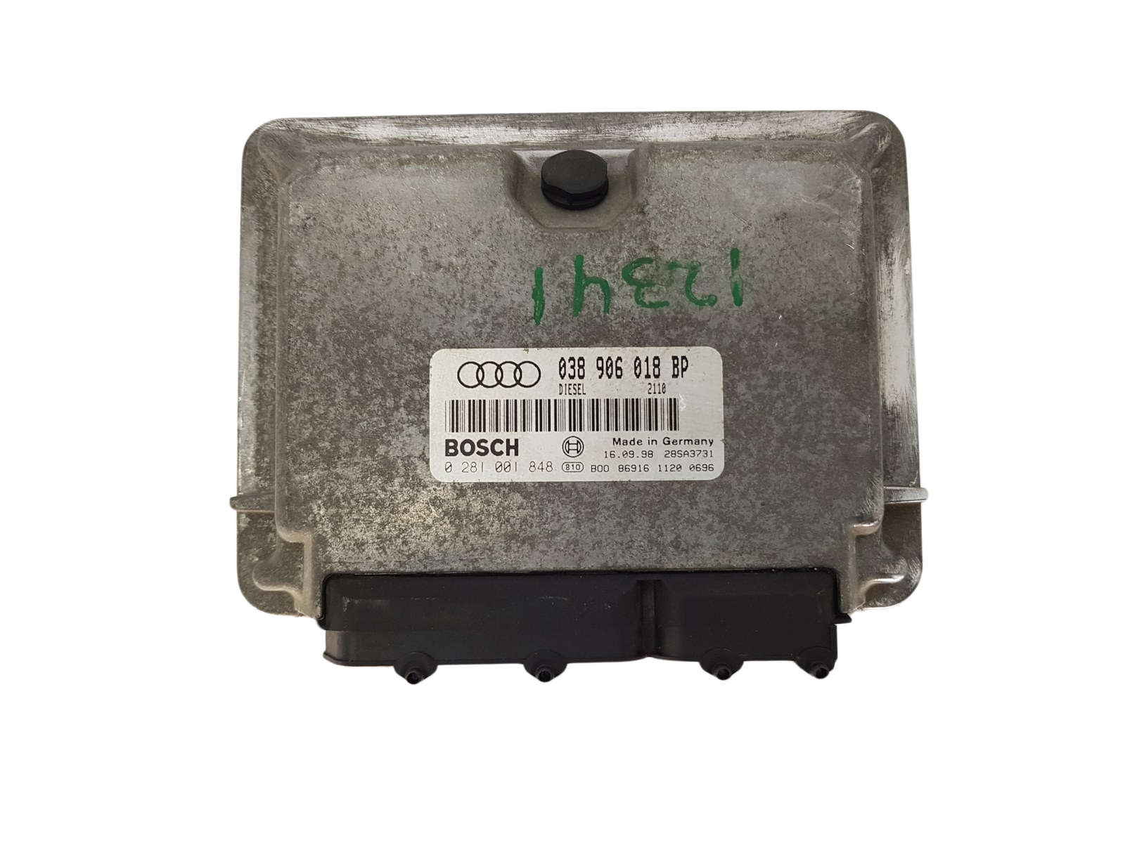 Vadības Bloks 038906018BP 0281001848 Audi Bosch 3676 main product photo