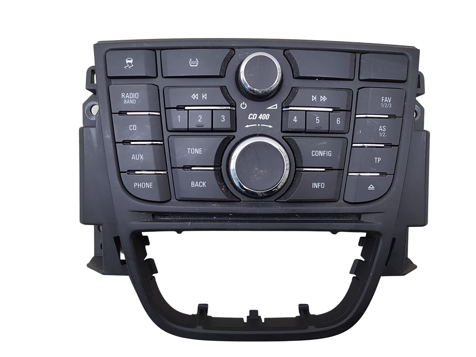 Vadības Panelis Radio CD 400 Opel Meriva B 13346043 main product photo