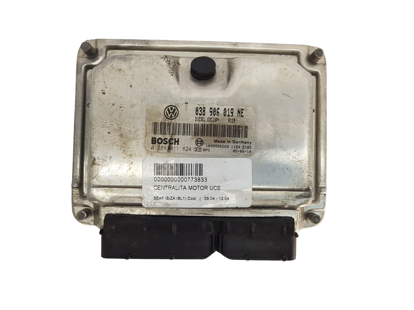 Vadības Bloks 038906019NE 0281011824 Seat Bosch 3644 main product photo