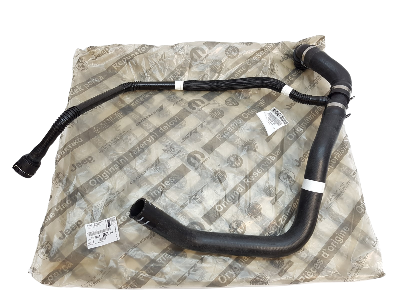 Radiatora caurule Citroen Peugeot 1680410680 Oriģināls main product photo