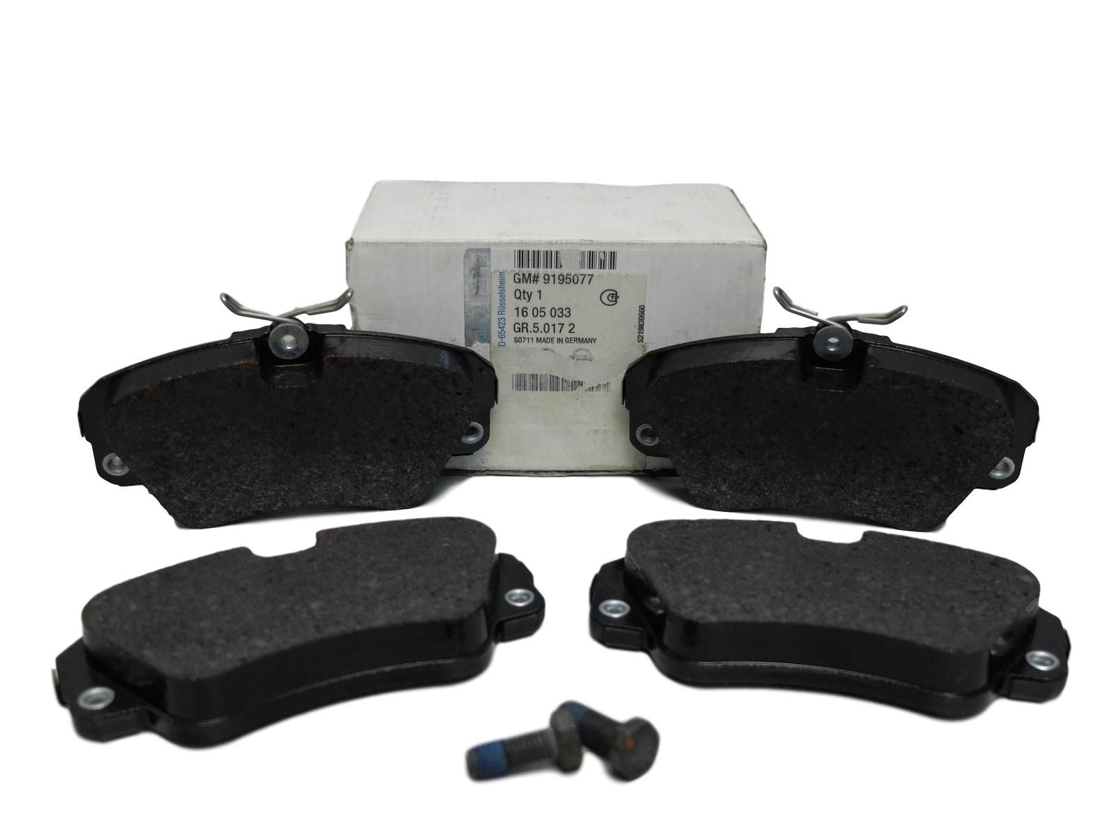 Bremžu kluči Priekšā Jauns Oriģināls Opel 1605033 9195077 main product photo