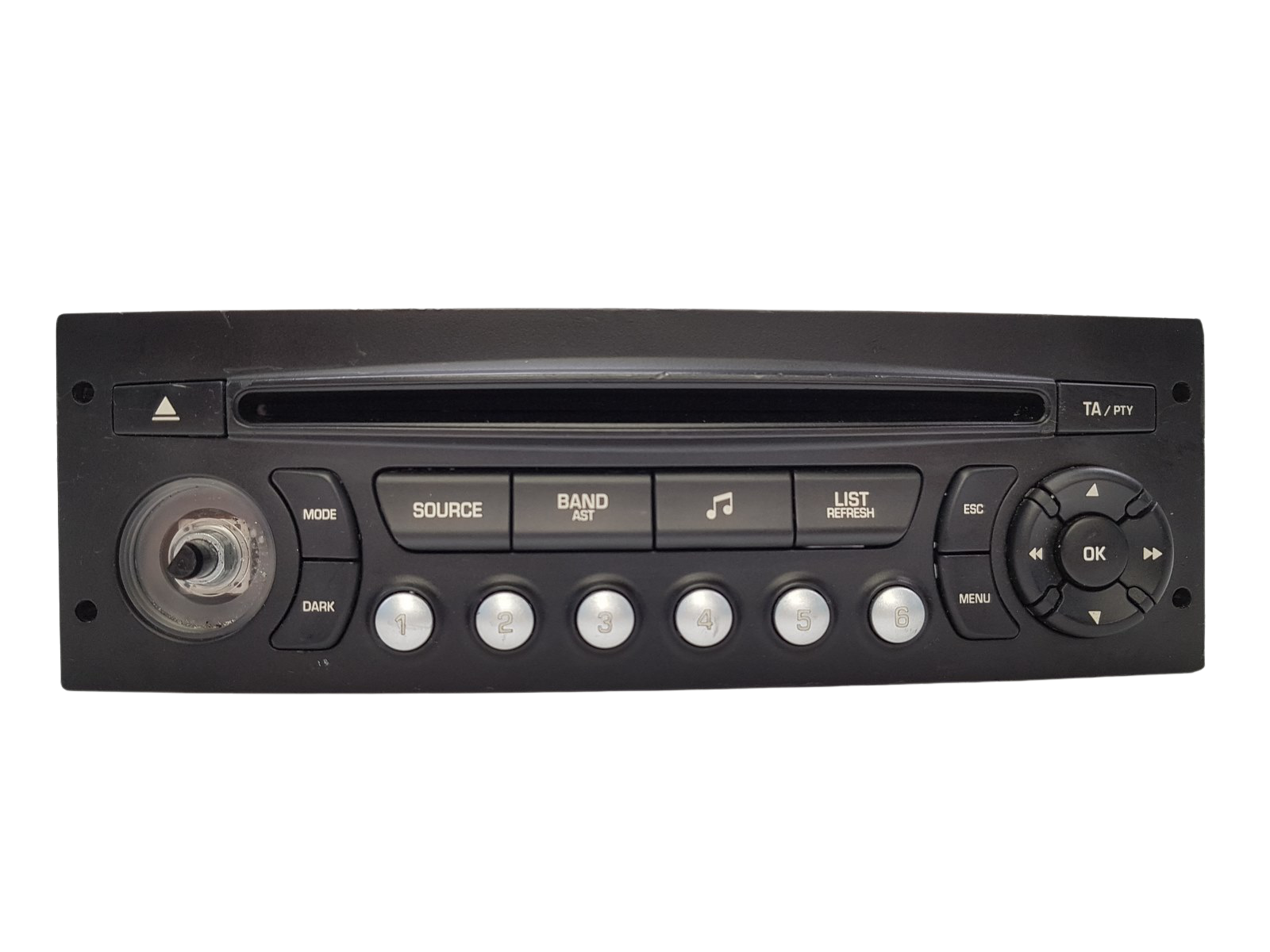 Radio CD atskaņotājs Citroen Peugeot 96639793XT RCD411-61 Siemens main product photo