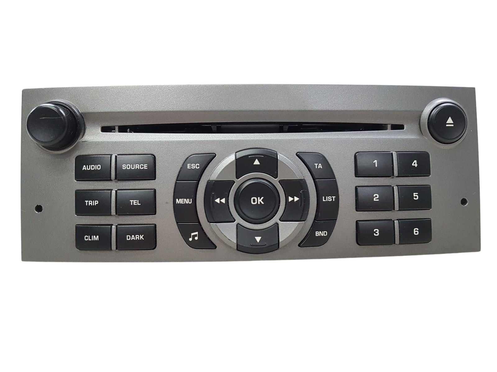 Radio CD atskaņotājs Citroen C5 9660647877 96606478YW Blaupunkt main product photo