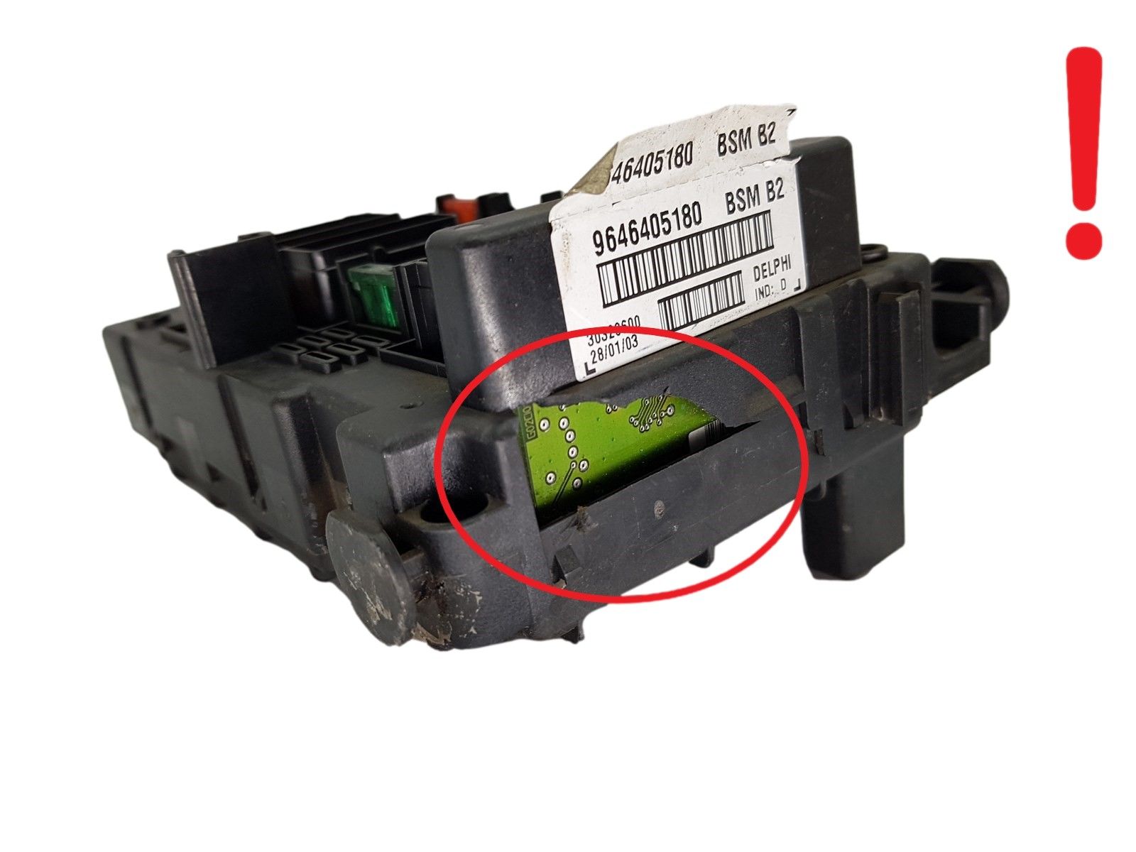 Vadības Bloks BSM B2 9646405180 PSA Delphi 18388 main product photo