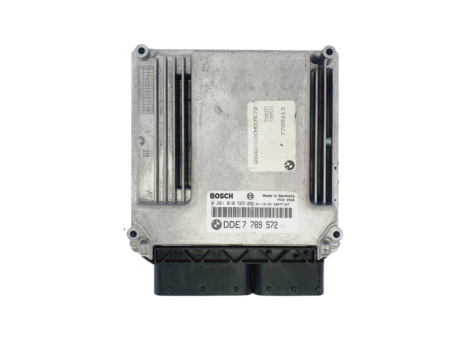 Dzinēja Vadības Bloks ECU BMW 7789572 0281010565 Bosch 34335 main product photo