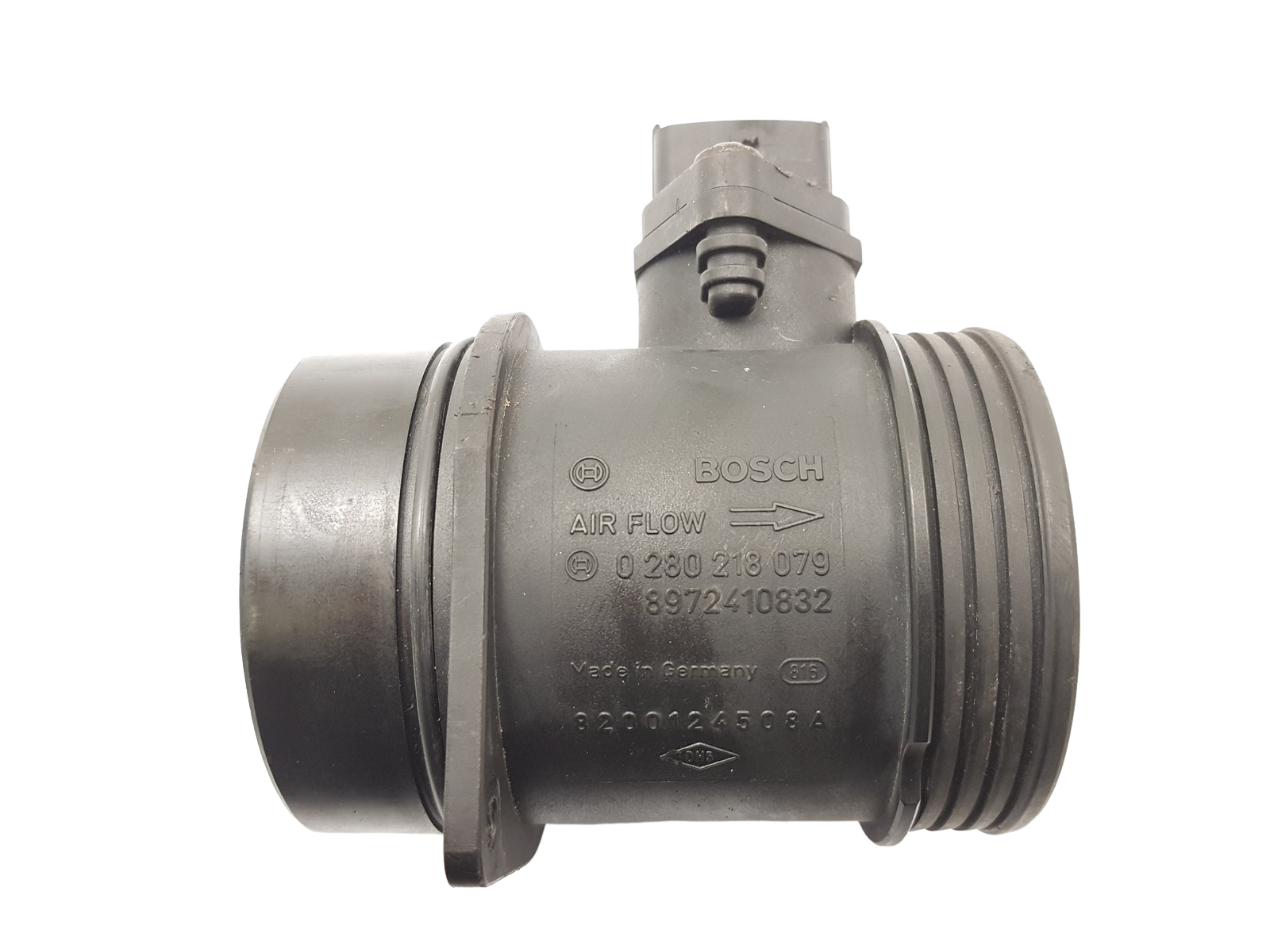 Gaisa plūsmas mērītājs Renault 8200124508 0280218079 3.0 DCI Bosch main product photo