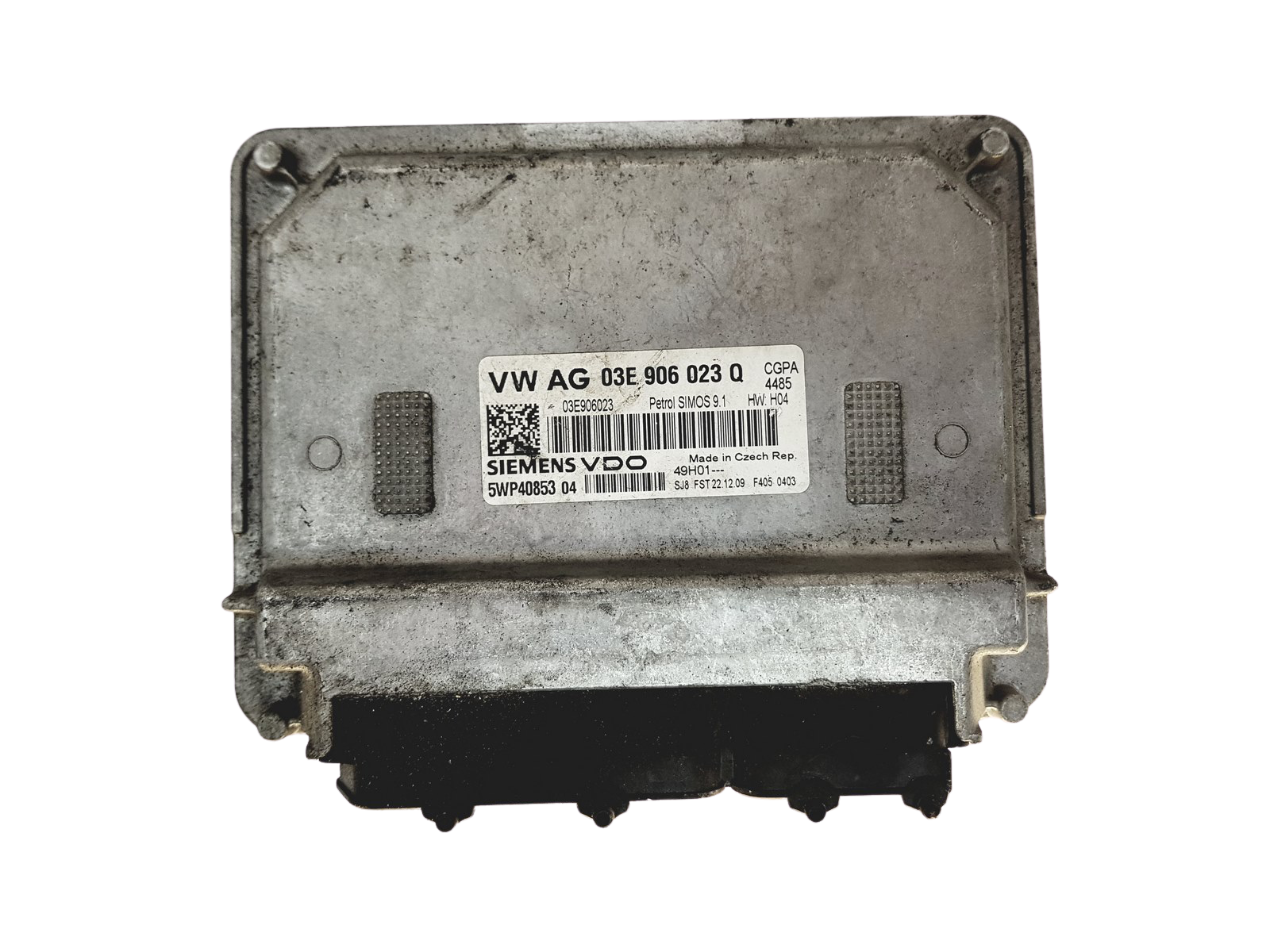 Vadības Bloks 03E906023Q 5WP40853 04 Skoda Siemens 30312 main product photo