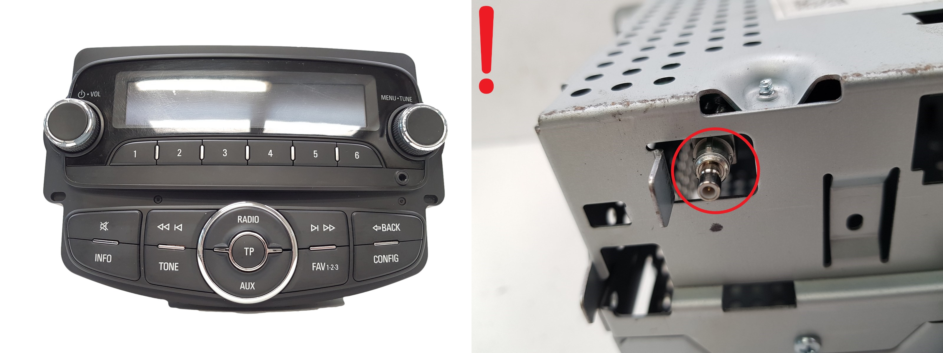 Radio CD atskaņotājs Opel Corsa E 557799431 39012676 DWGM1004 main product photo