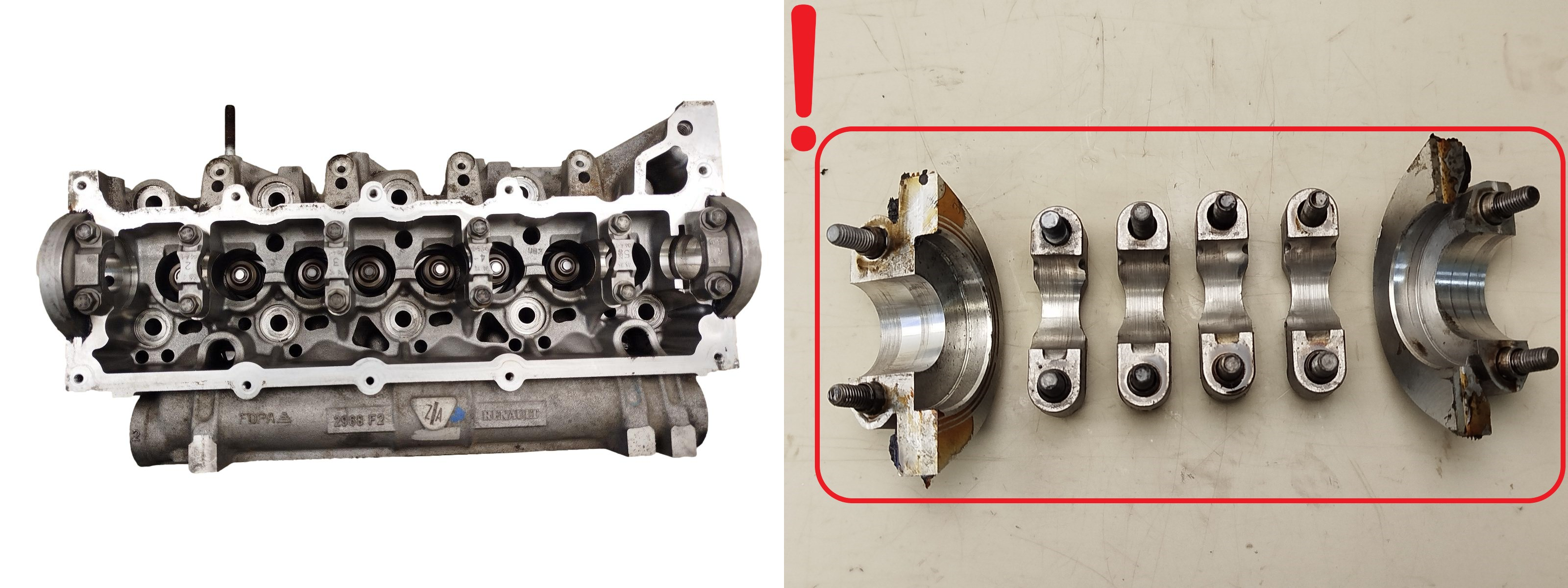 Cilindra galva Renault 2968F2 110415795R 7701477400 1.5 DCI Siemens 7 main product photo