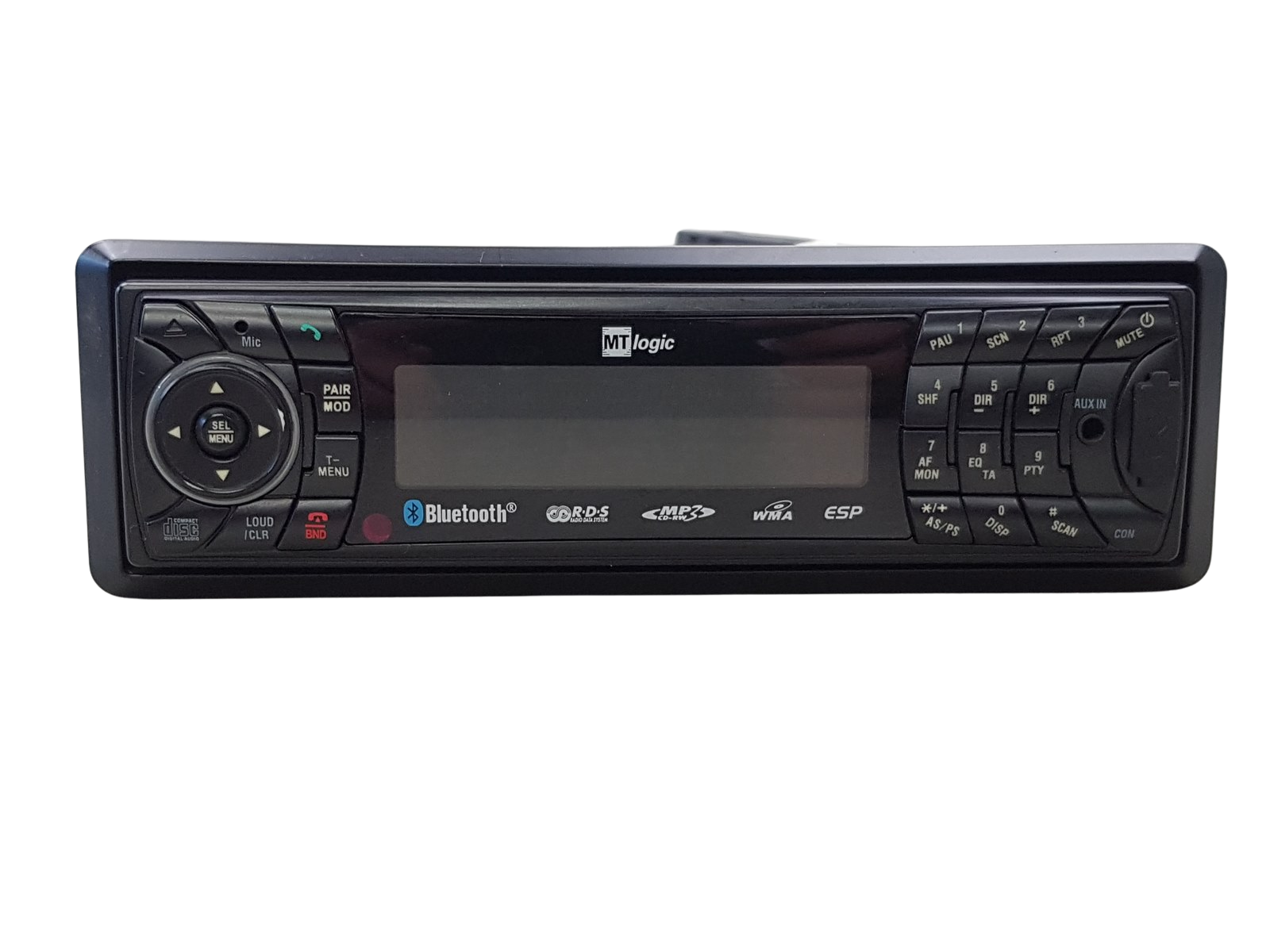 Radio Cd Mp3 Atskaņotājs Bluetooth USB AUX MTlogic CSR-3057MT ISO main product photo