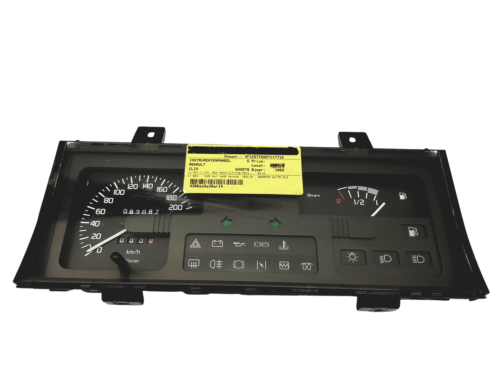 Spidometrs Renault Clio 1 7700806692 49844 main product photo