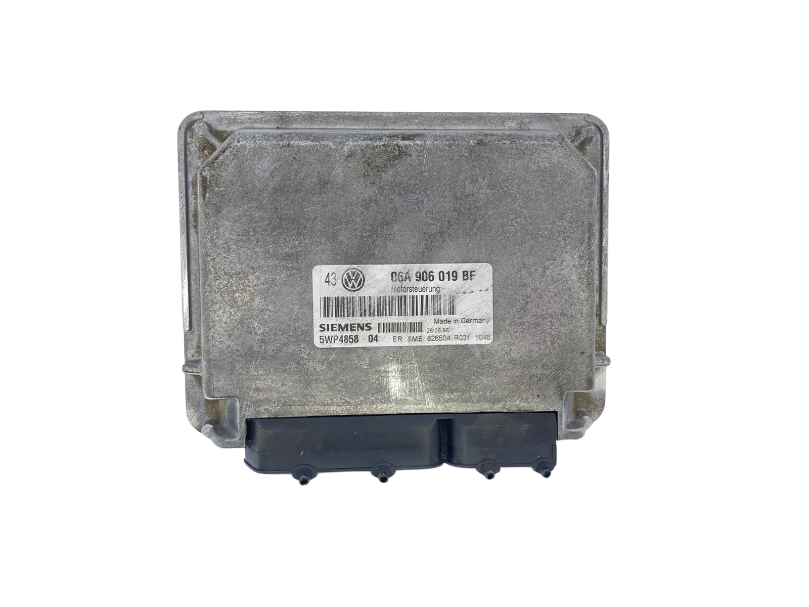 Dzinēja Vadības Bloks ECU VW 06A906019BF 5WP4858 04 Siemens 61467 main product photo