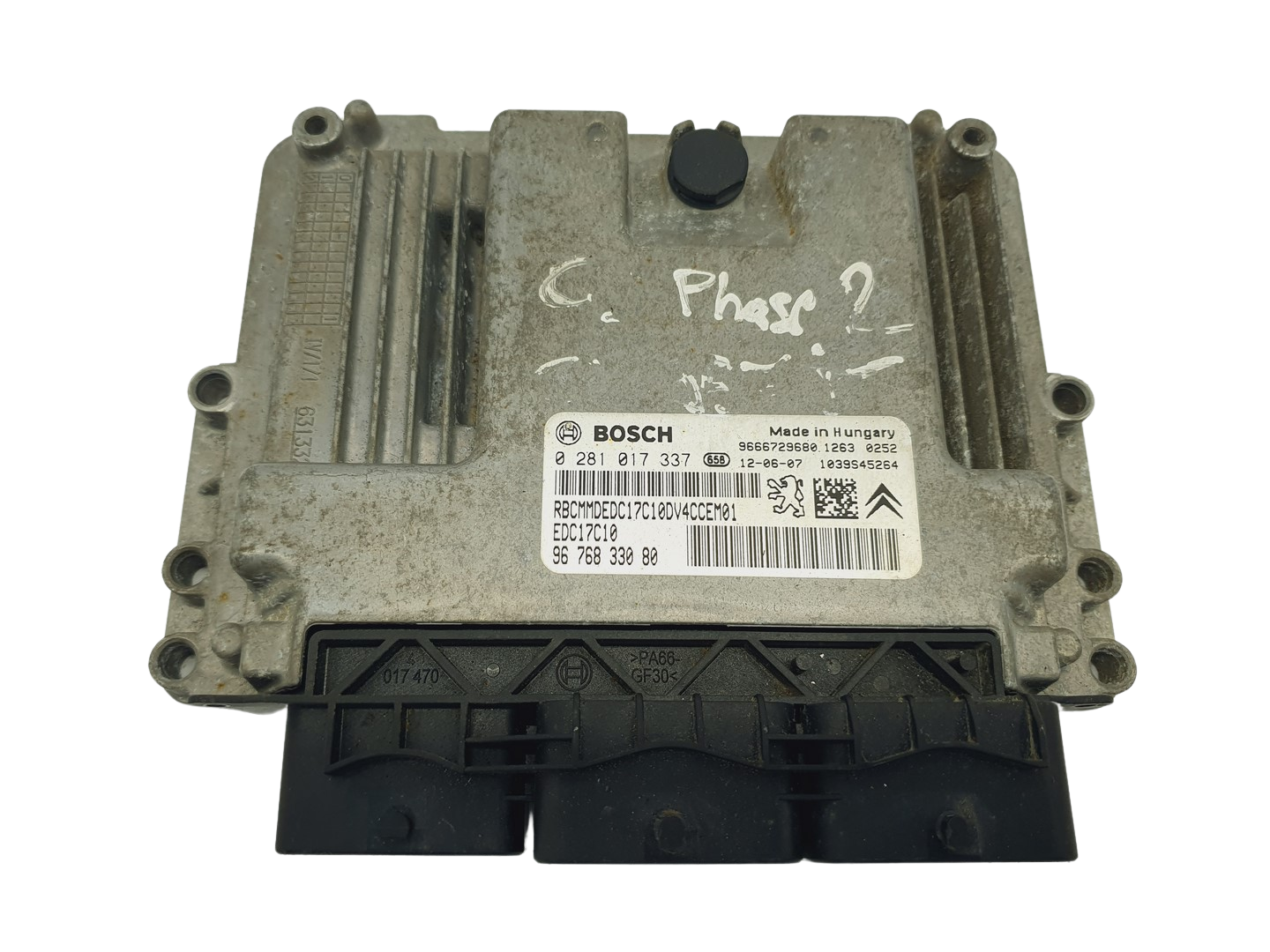 Vadības Bloks 0281017337 9666729680 9676833080 PSA Bosch 68380 main product photo