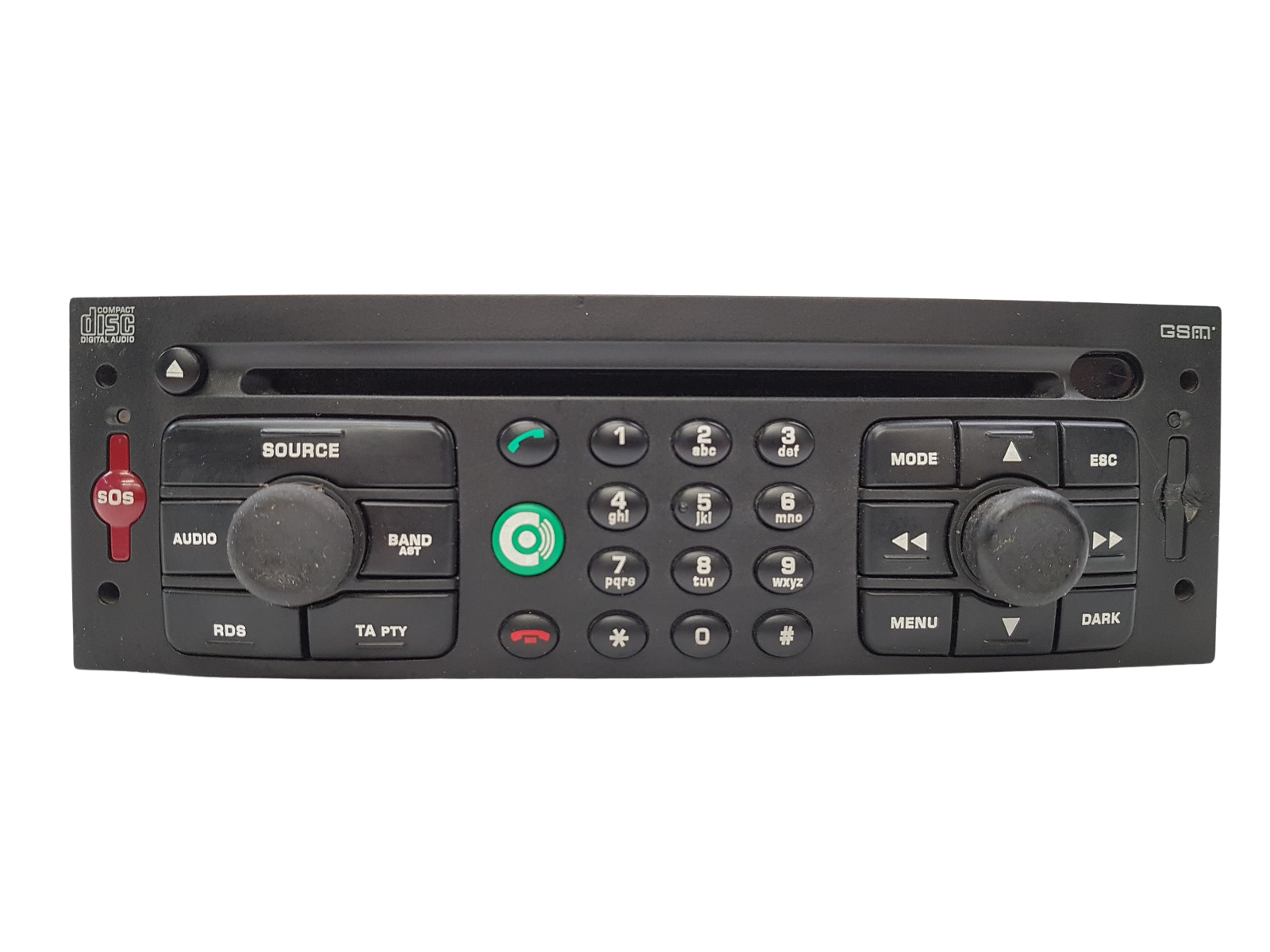Radio CD atskaņotājs GSM Fiat Lancia 14966390XT 503550070911 main product photo