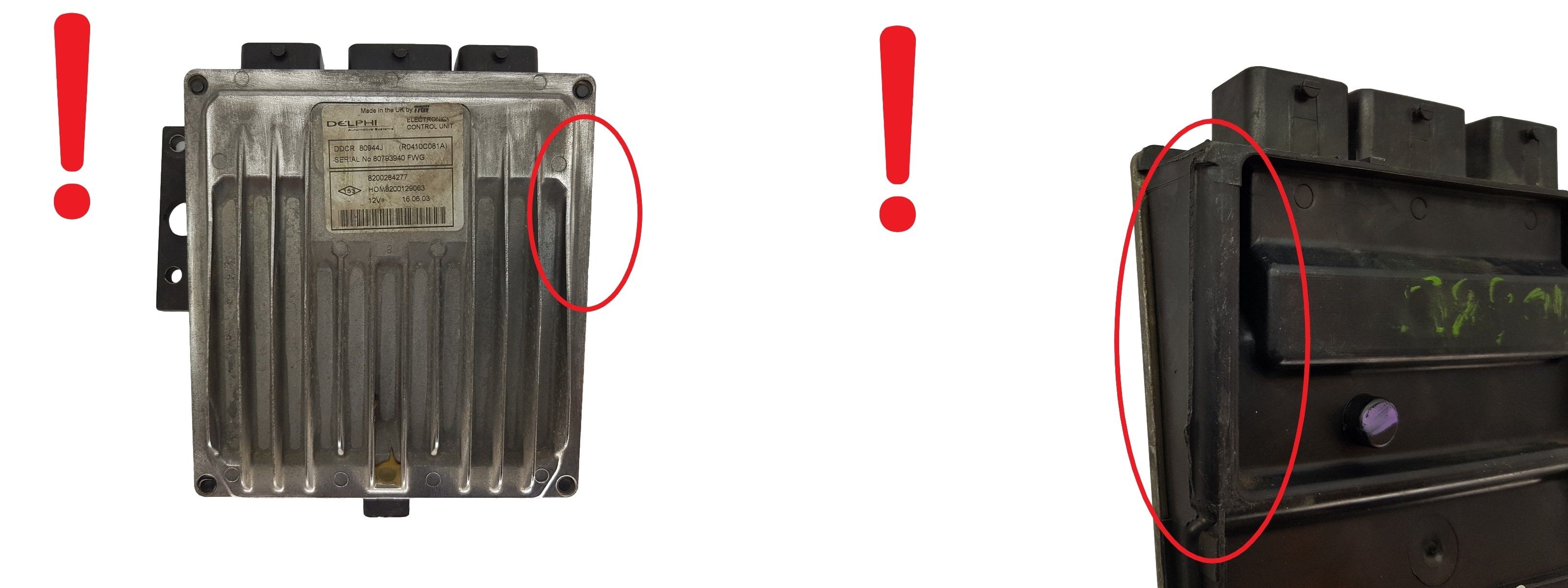 Vadības Bloks 8200284277 8200129063 R0410C081A Renault Delphi 3571 main product photo