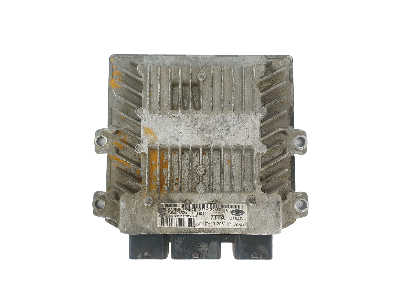 Vadības Bloks 7S61-12A650-EA 5WS40632A-T SID 804 Ford Siemens 35708 main product photo