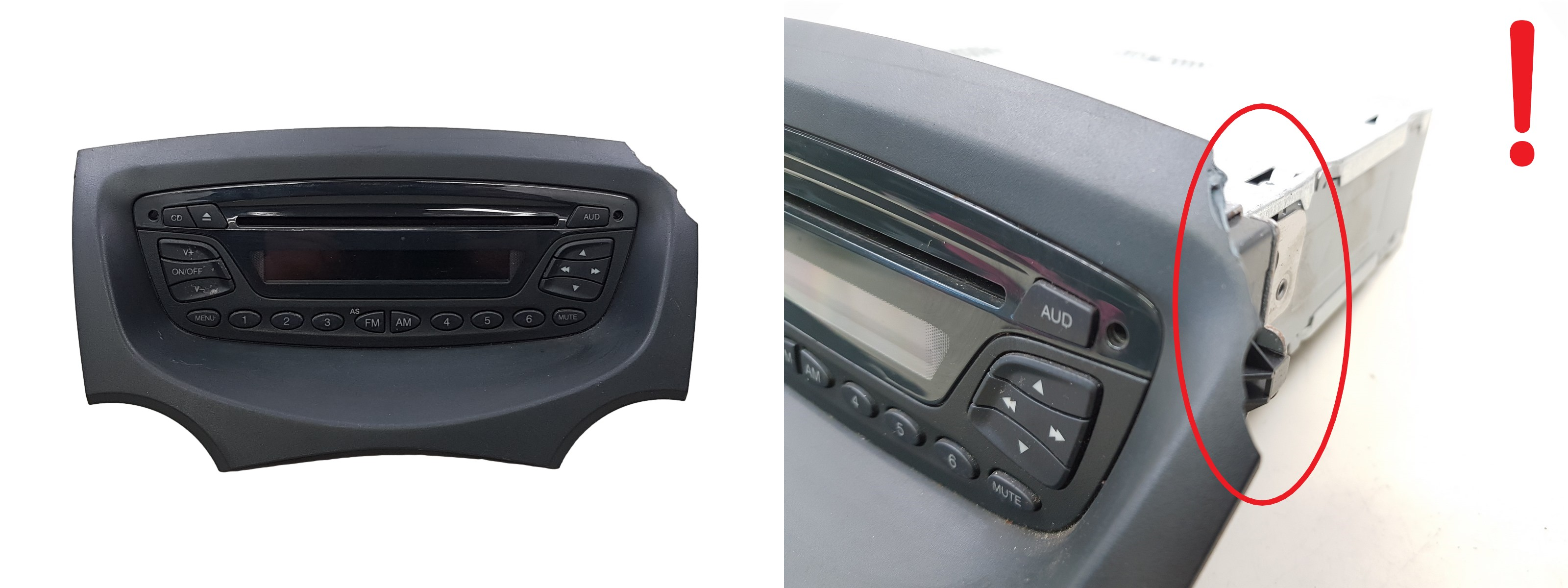 Radio CD atskaņotājs Ford KA 2 7354765230 28223223 B420 HIGH Delphi main product photo