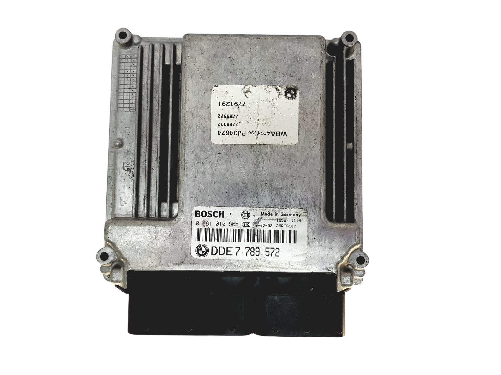Dzinēja Vadības Bloks ECU BMW 7789572 0281010565 Bosch 30314 main product photo