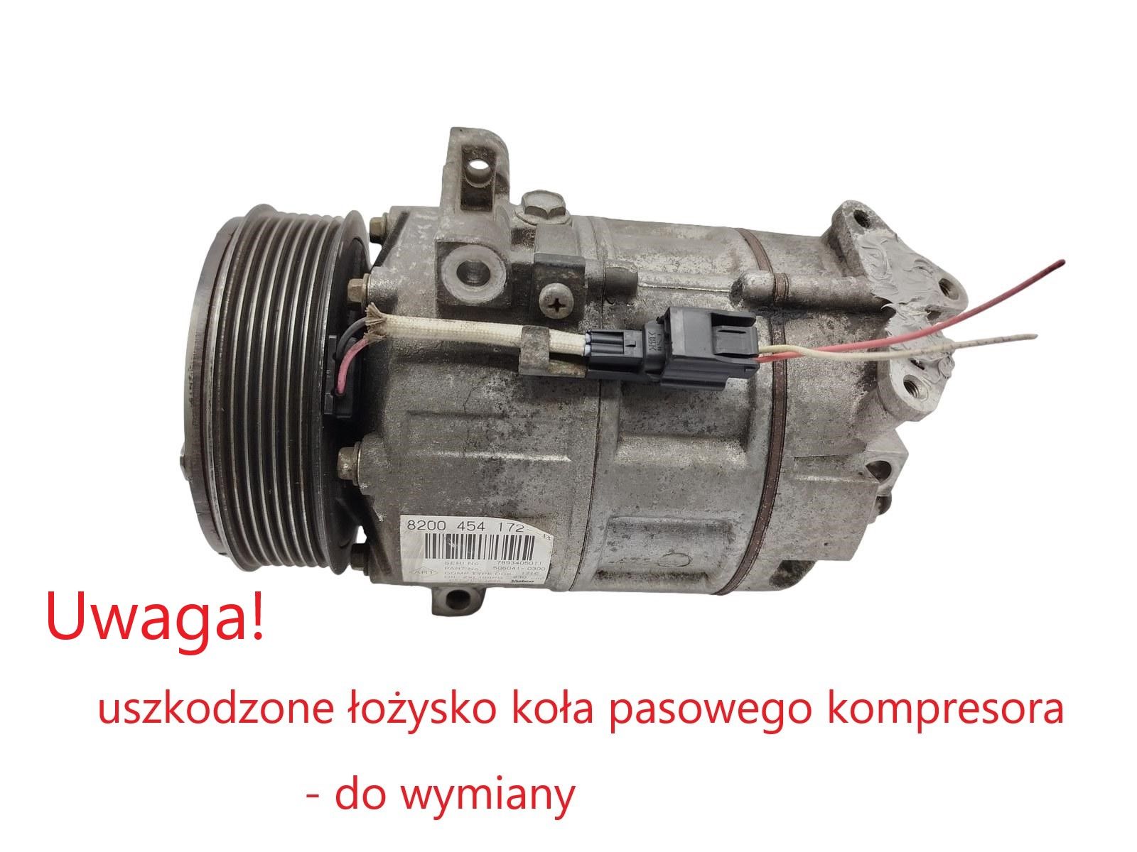 Gaisa Kondicioniera Kompresors 8200454172 2.0 dCi Renault Valeo DCS-171C main product photo