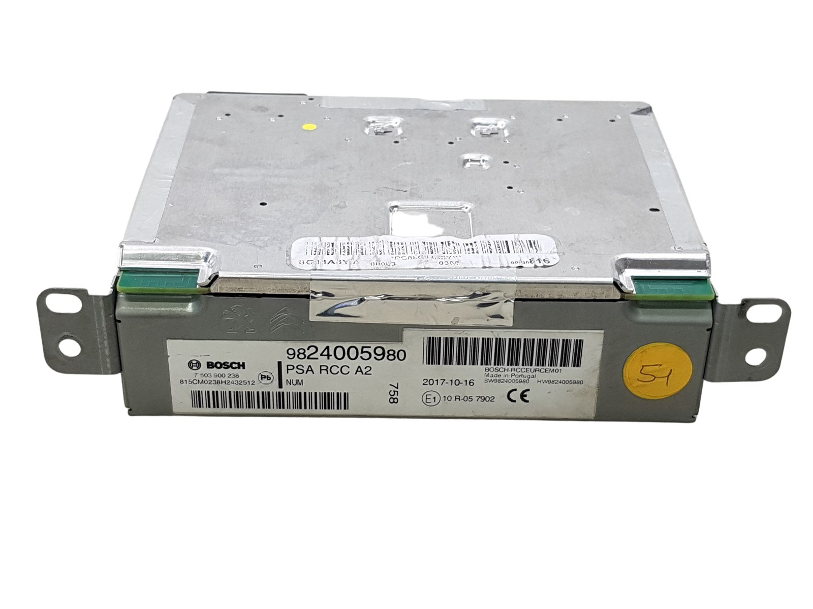 Navigācija Radio Citroen DS7 9824005980 7503900238 RCC A2 main product photo