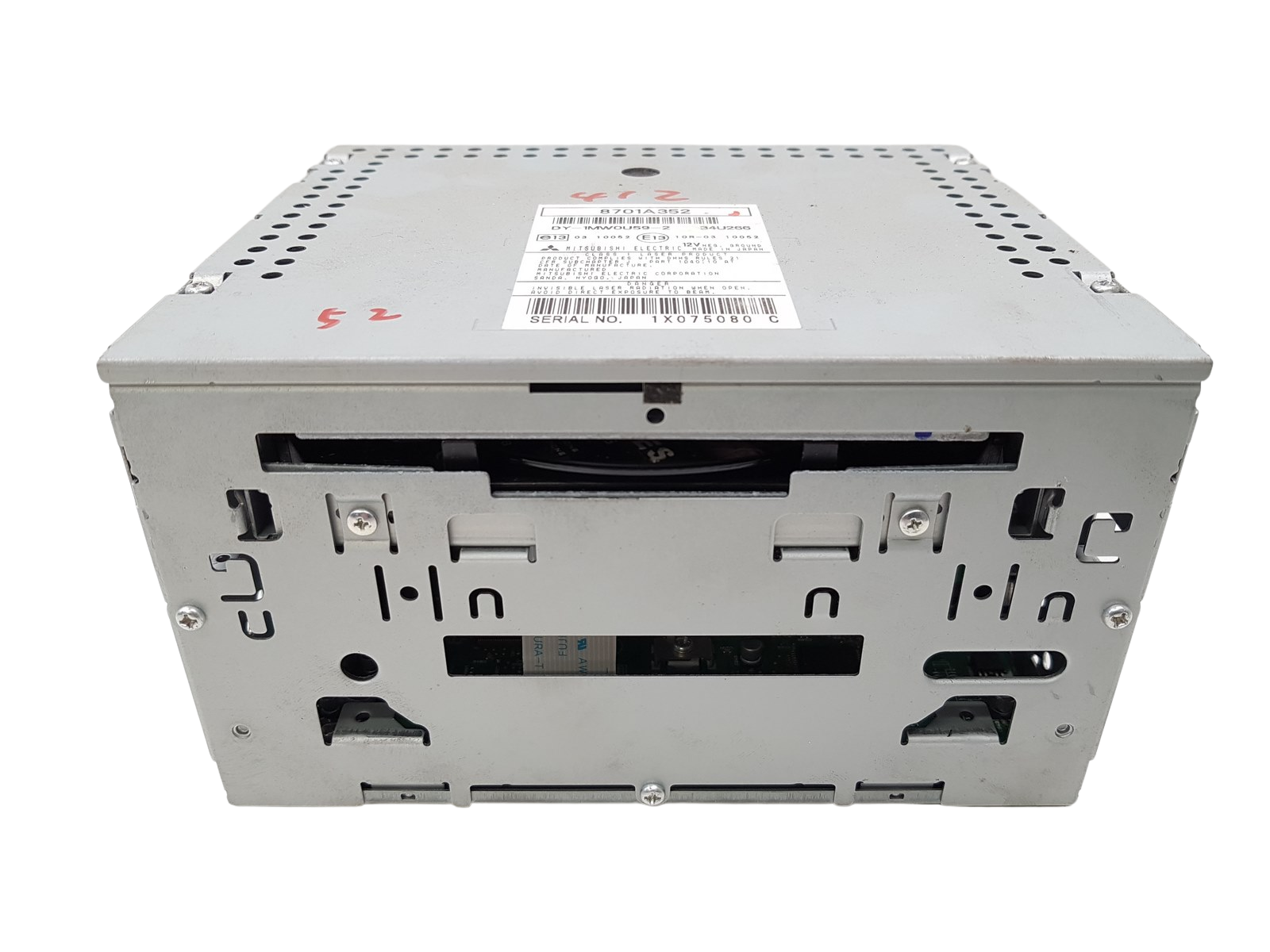 Radio CD atskaņotājs Mitsubishi ASX 8701A352 34U266 DY-1MW0U59-2 main product photo
