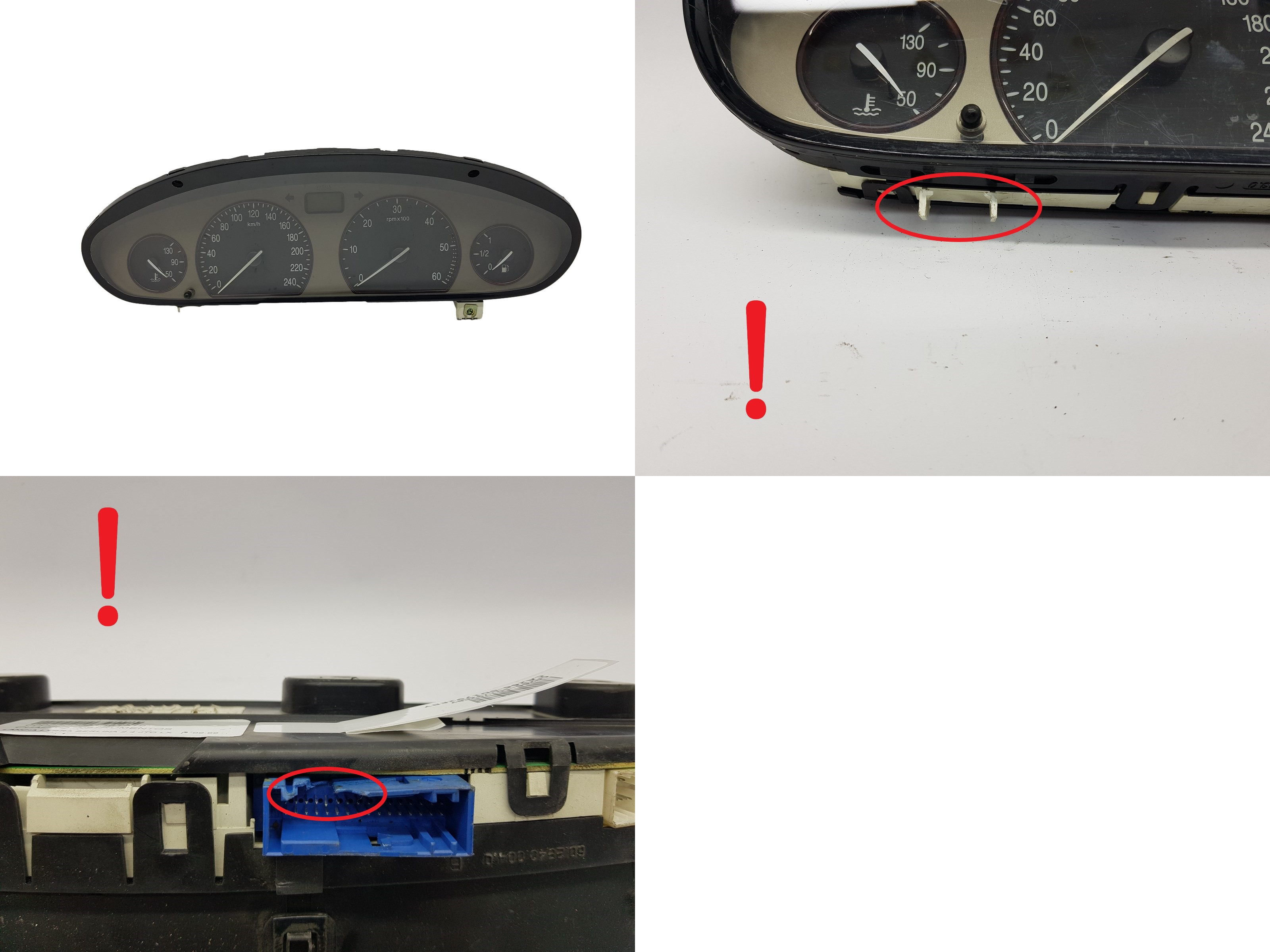 Tahometrs Lancia Lybra 46543844 6028409904 1792 main product photo