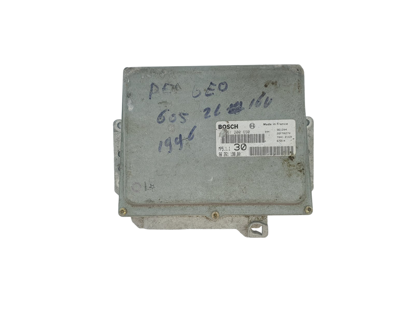 Vadības Bloks 0261200690 9626119880 PSA Bosch main product photo