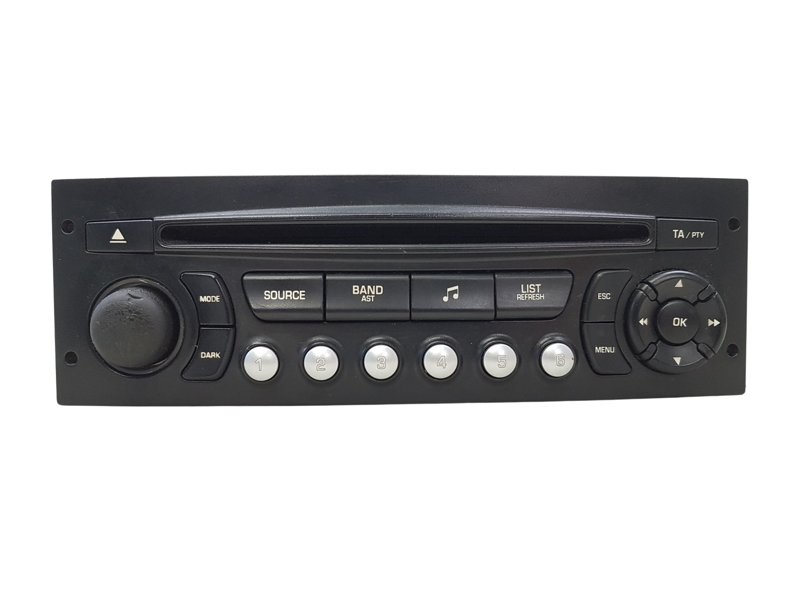 Radio CD atskaņotājs Citroen Peugeot 96766518XT PSARCD441-72 4 main product photo