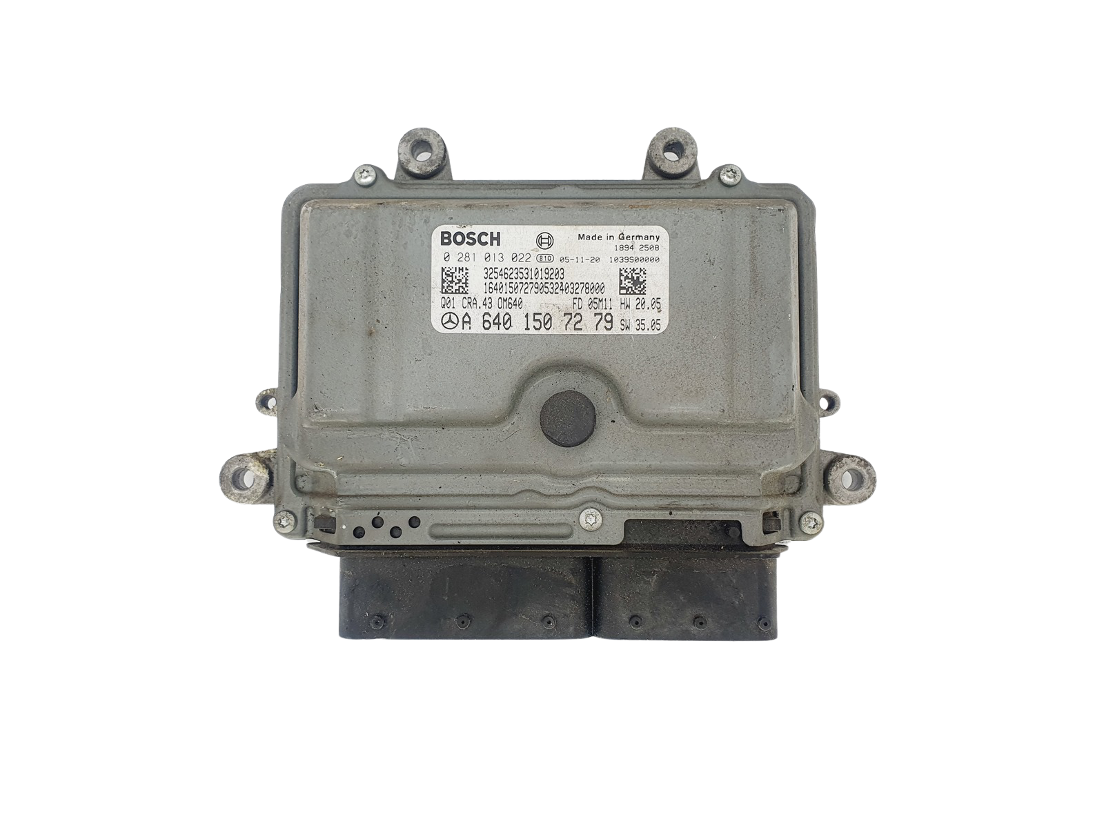 Vadības Bloks A6401507279 0281013022 Mercedes Bosch 35351 main product photo