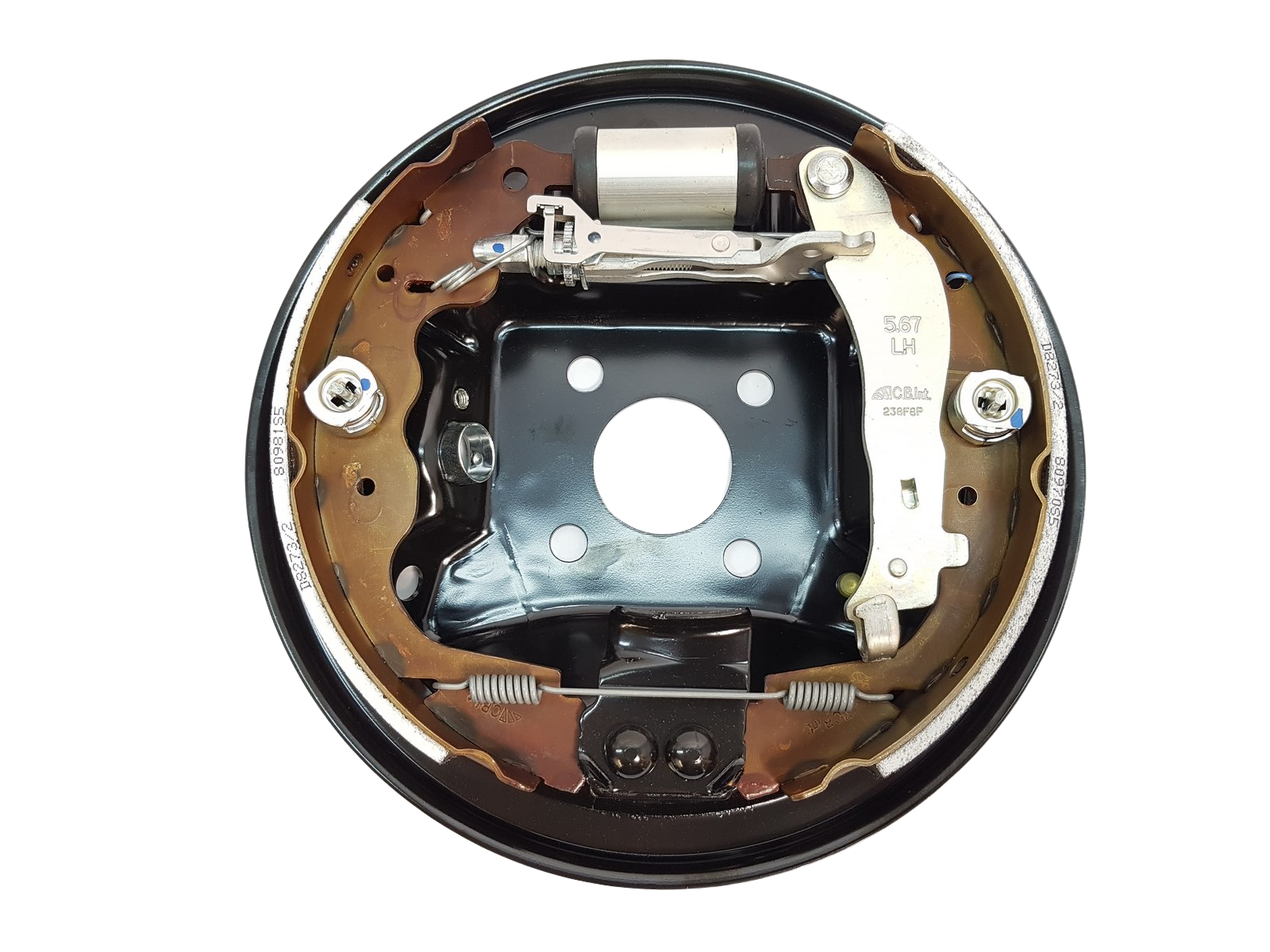 Bremžu diska vāka plāksne Szczęk Kreisā Dacia Renault 440106900R 440207408R Jauns Oriģināls main product photo