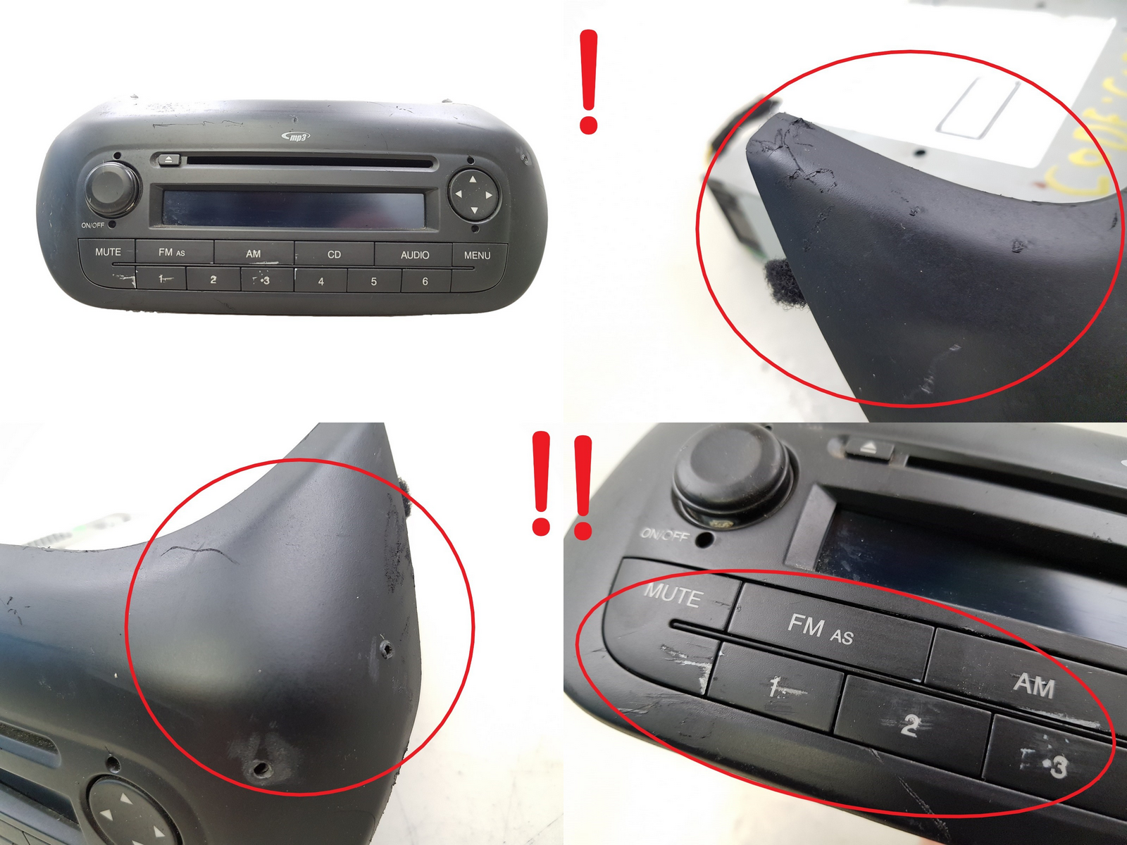 Radio Cd Mp3 Atskaņotājs Bipper Nemo Fiorino 7355361100 7640342316 main product photo