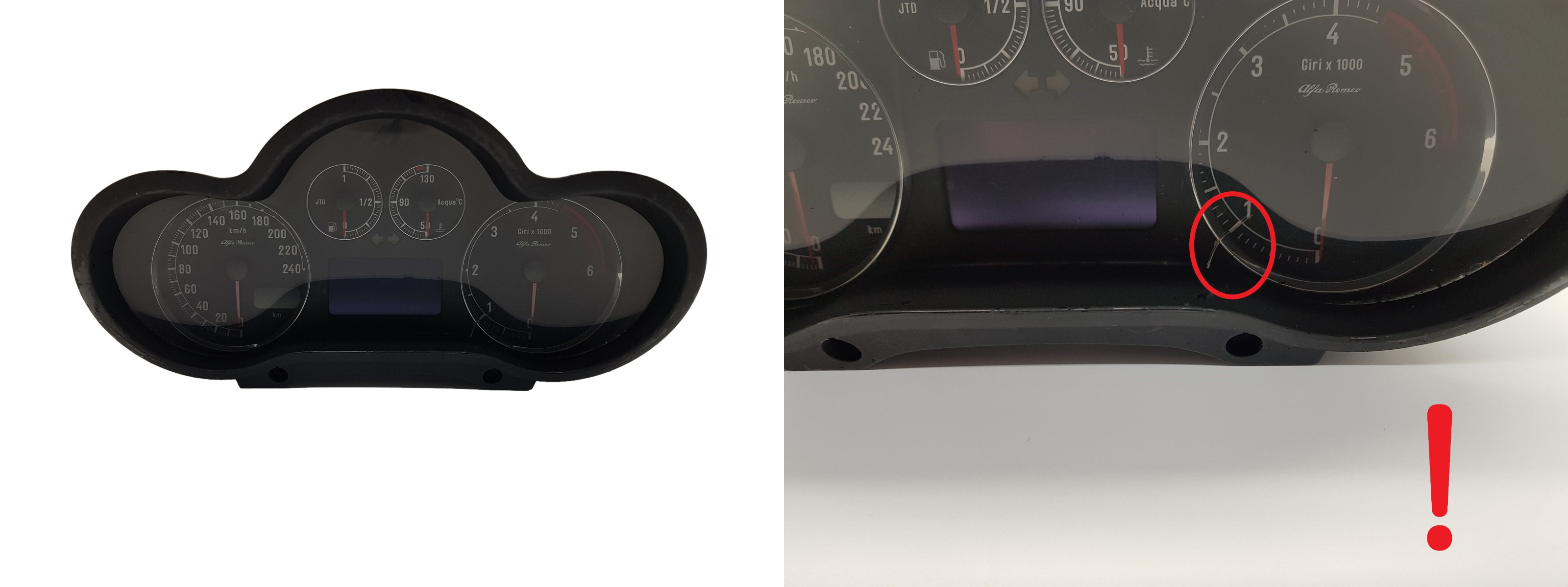 Spidometrs Alfa Romeo 147 156063178 110080304064 2920 main product photo