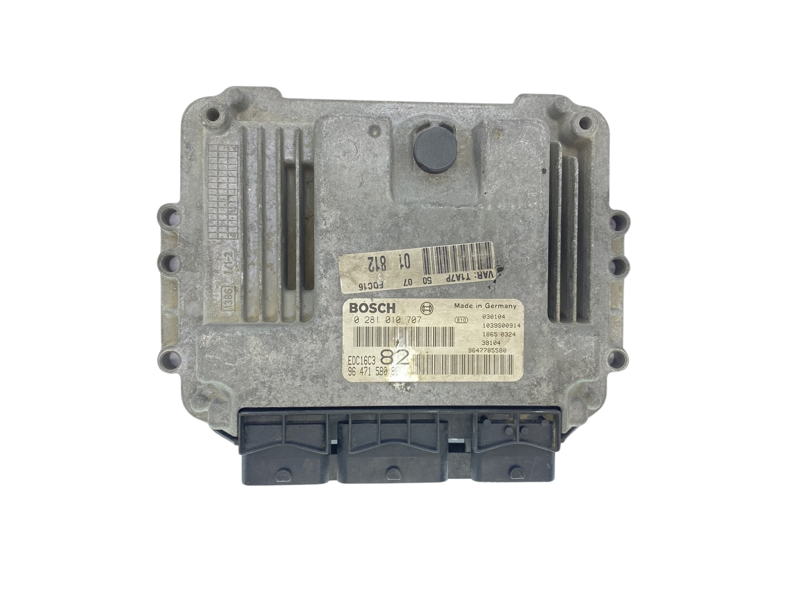 Vadības Bloks 0281010707 9647158080 9647785580 PSA Bosch 63570 main product photo