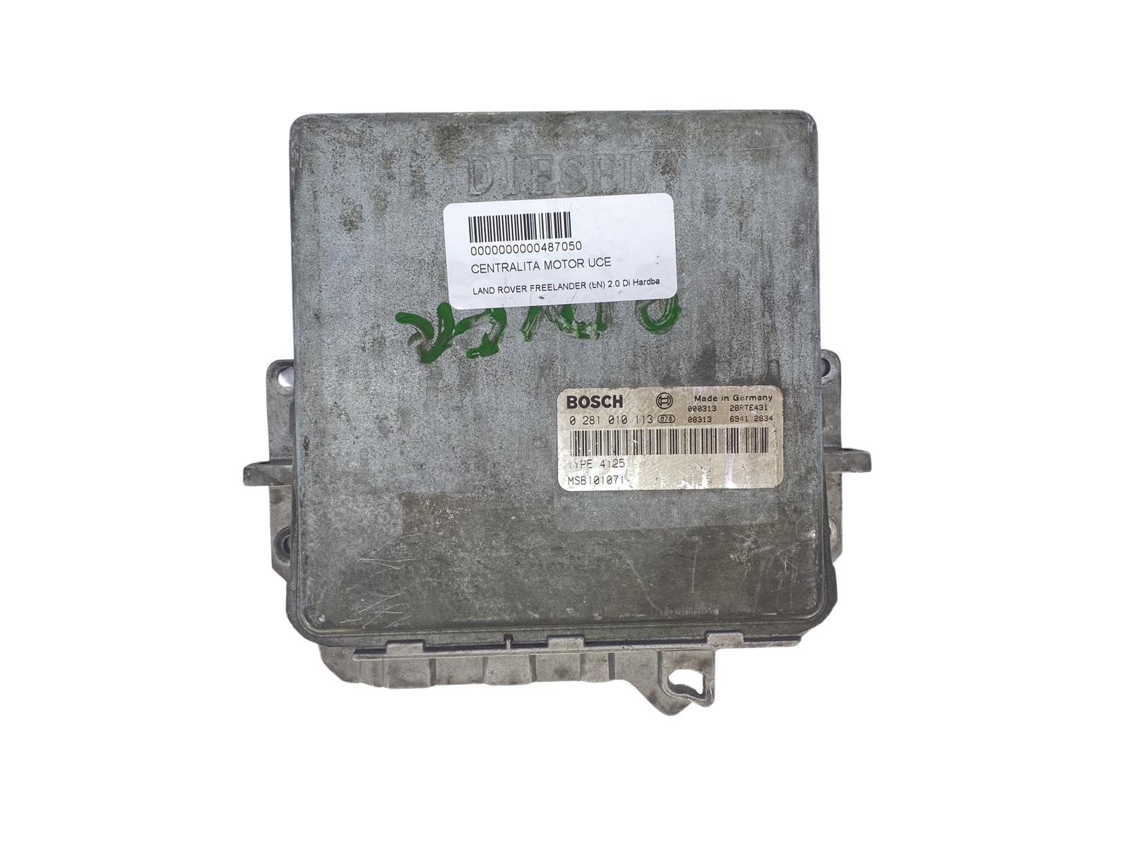 Vadības Bloks 0281010113 MSB101071 Land Rover Bosch 59644 main product photo